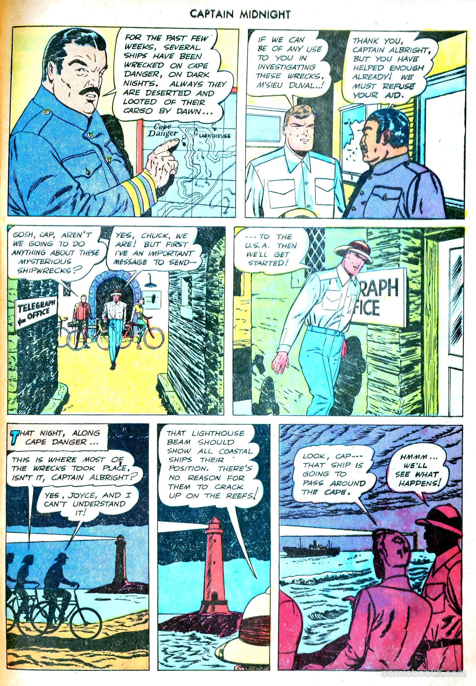 Captain Midnight #62 (1948) — page 28 of 35