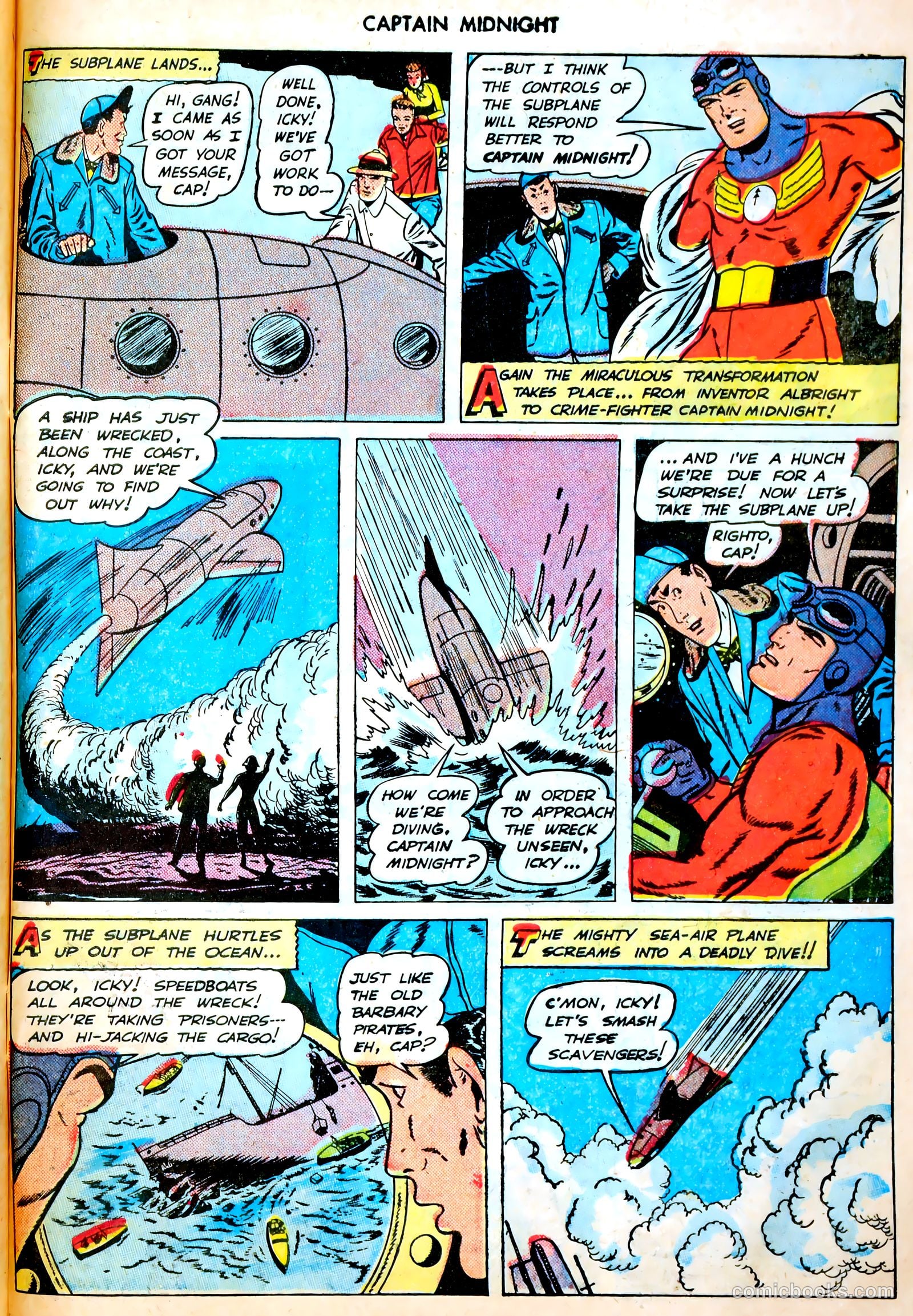 Captain Midnight #62 (1948) — page 30 of 35