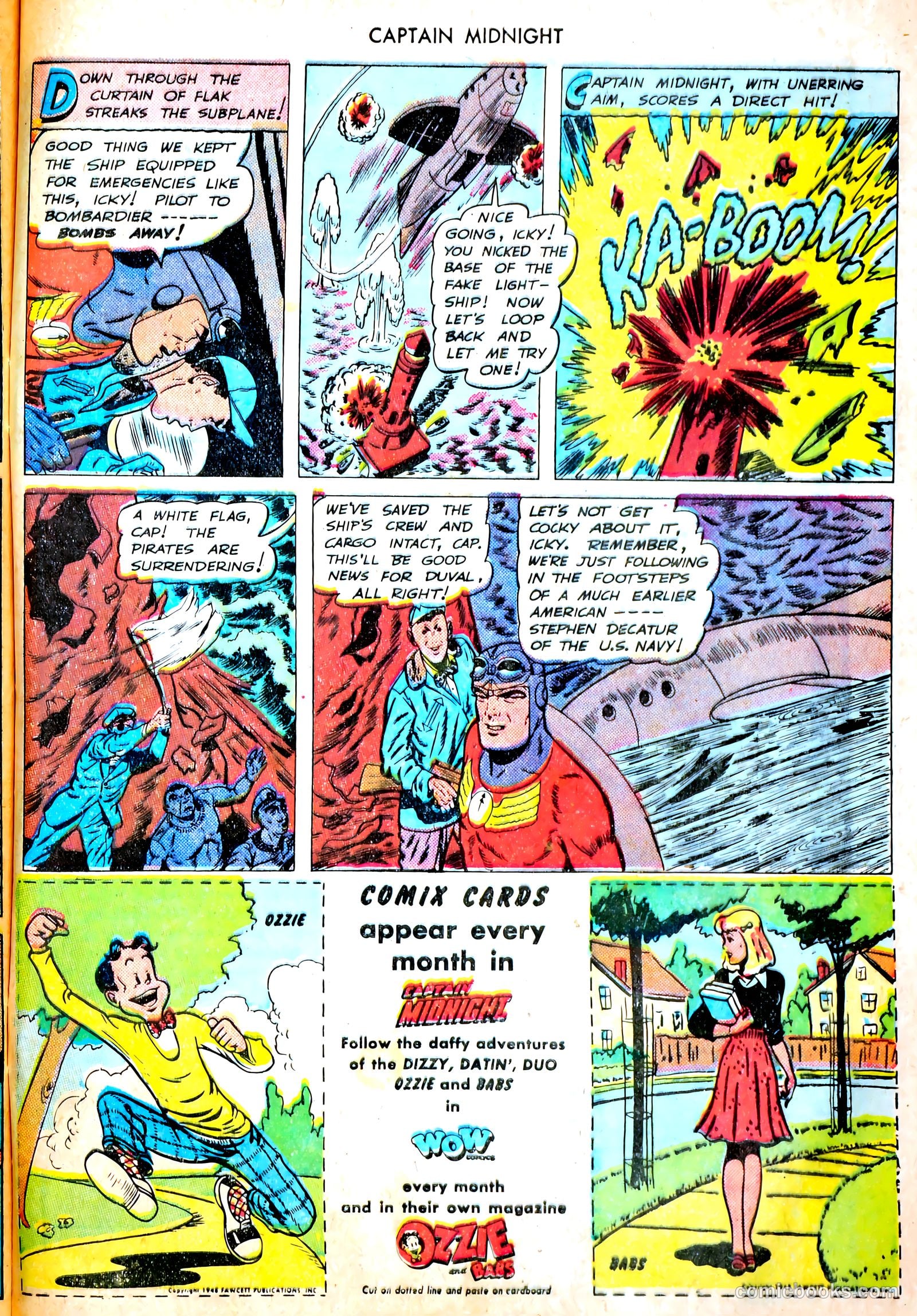 Captain Midnight #62 (1948) — page 32 of 35