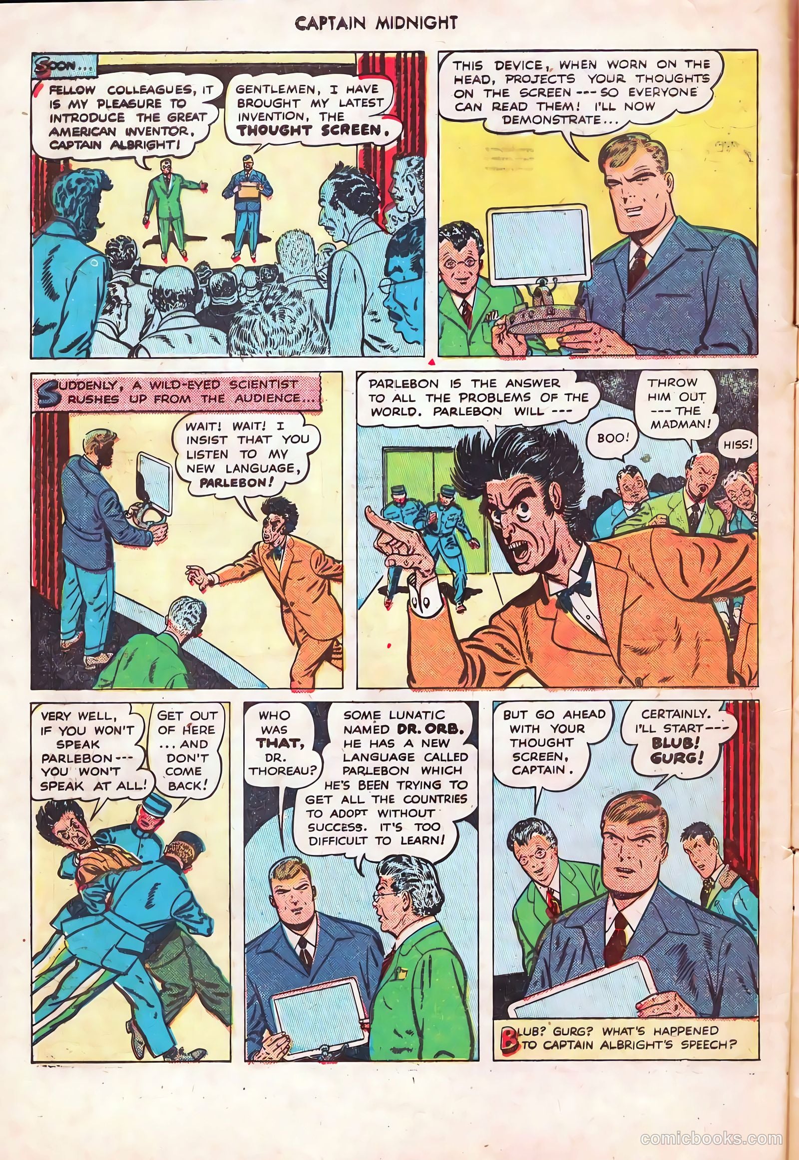 Captain Midnight #63 (1948) — page 4 of 36