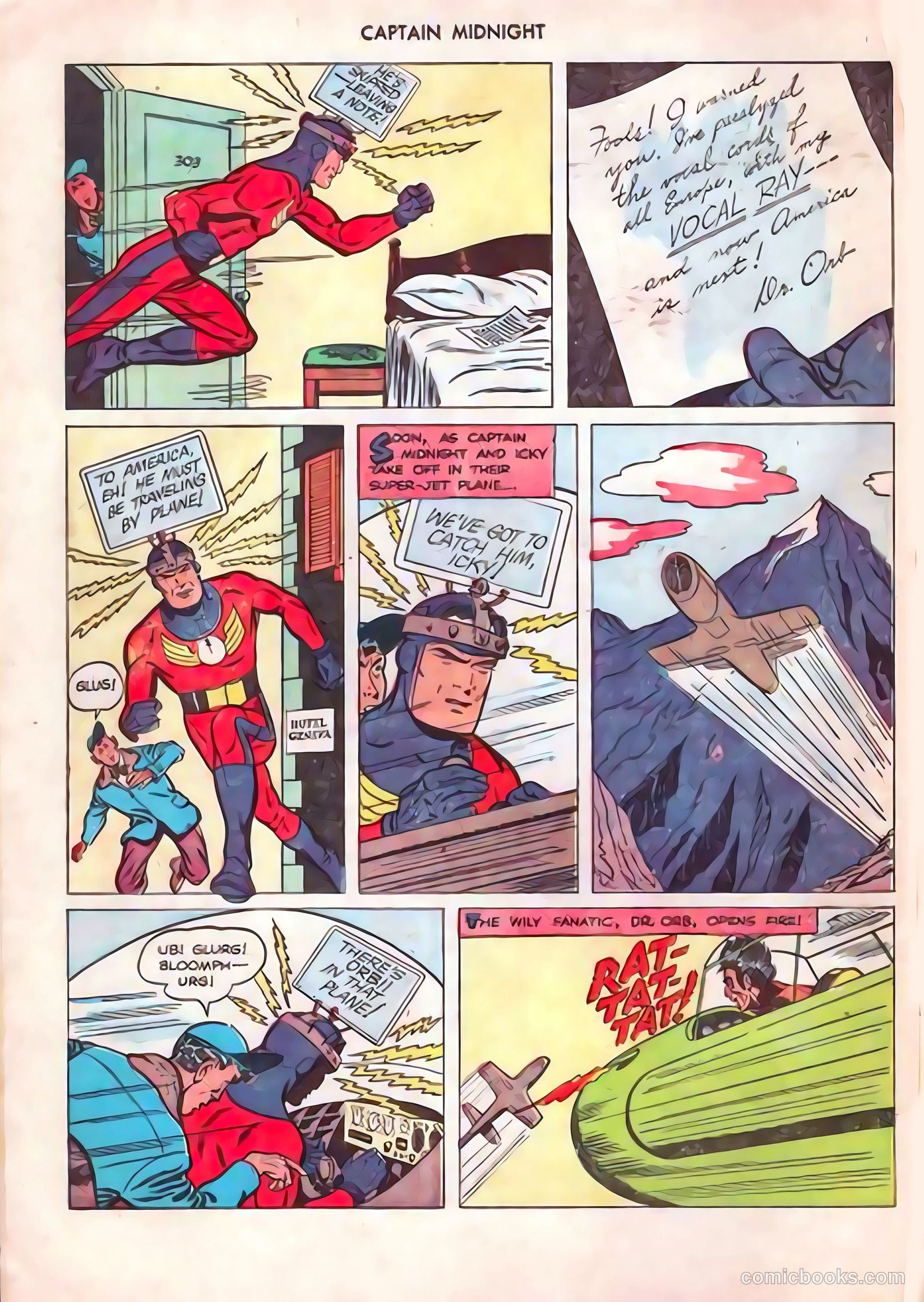 Captain Midnight #63 (1948) — page 6 of 36