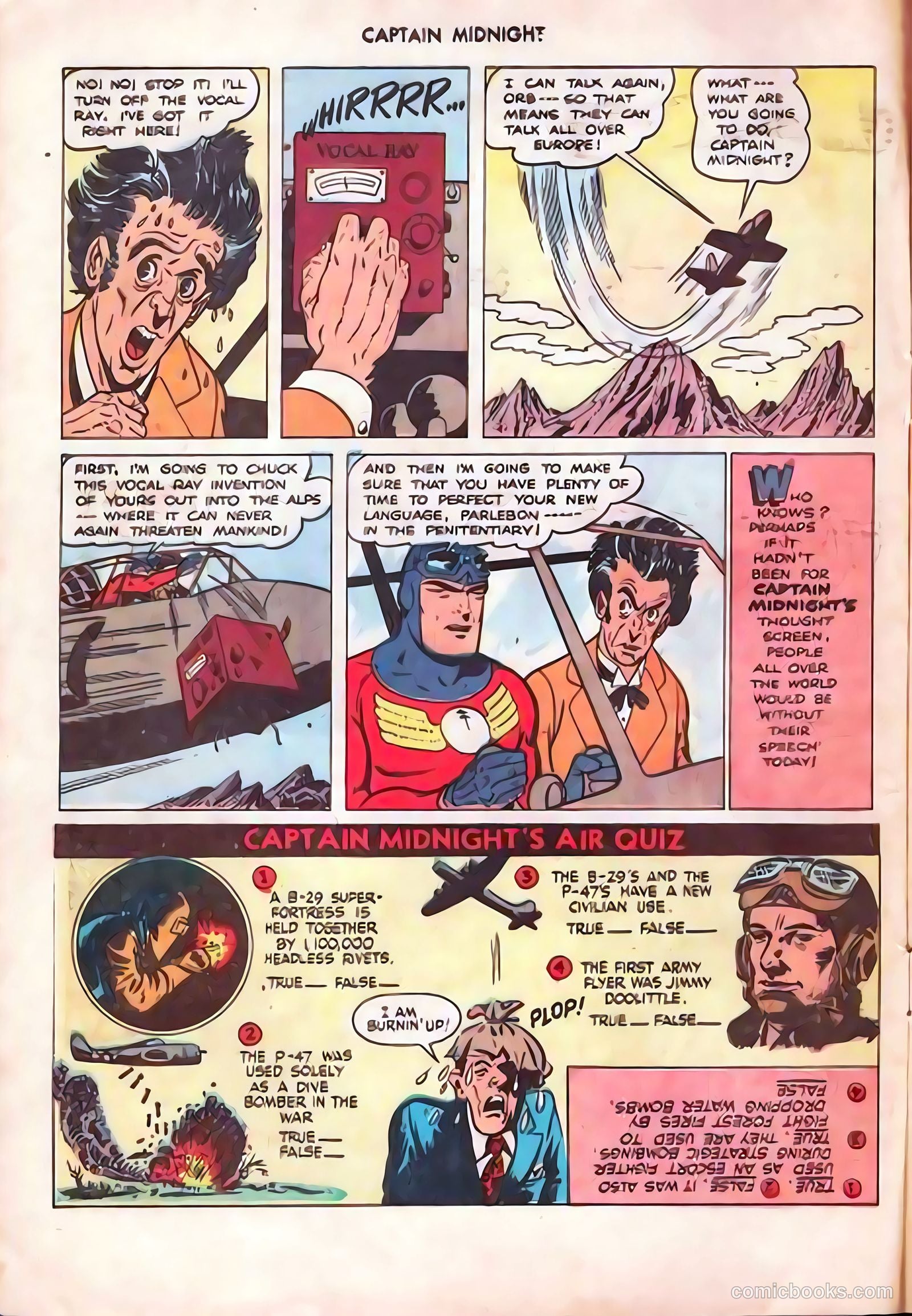 Captain Midnight #63 (1948) — page 8 of 36