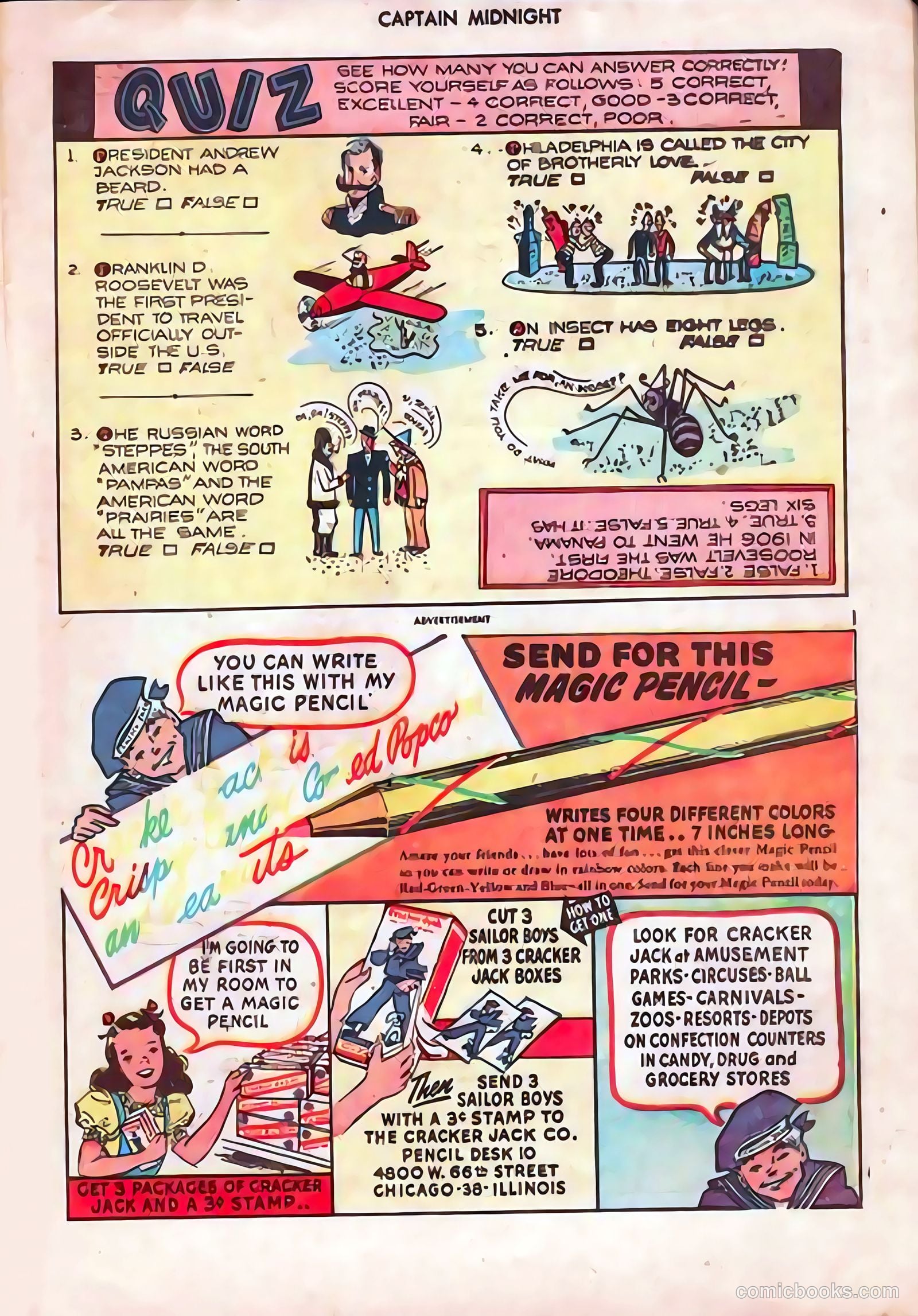 Captain Midnight #63 (1948) — page 23 of 36