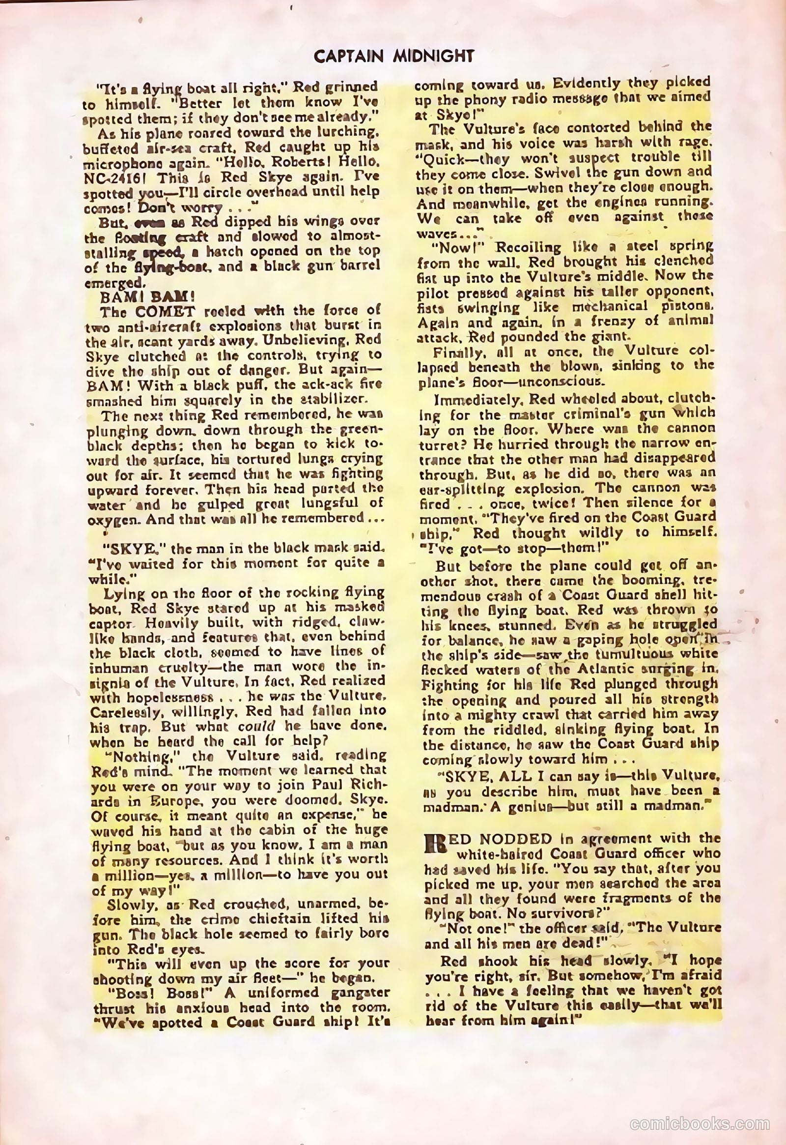 Captain Midnight #63 (1948) — page 26 of 36