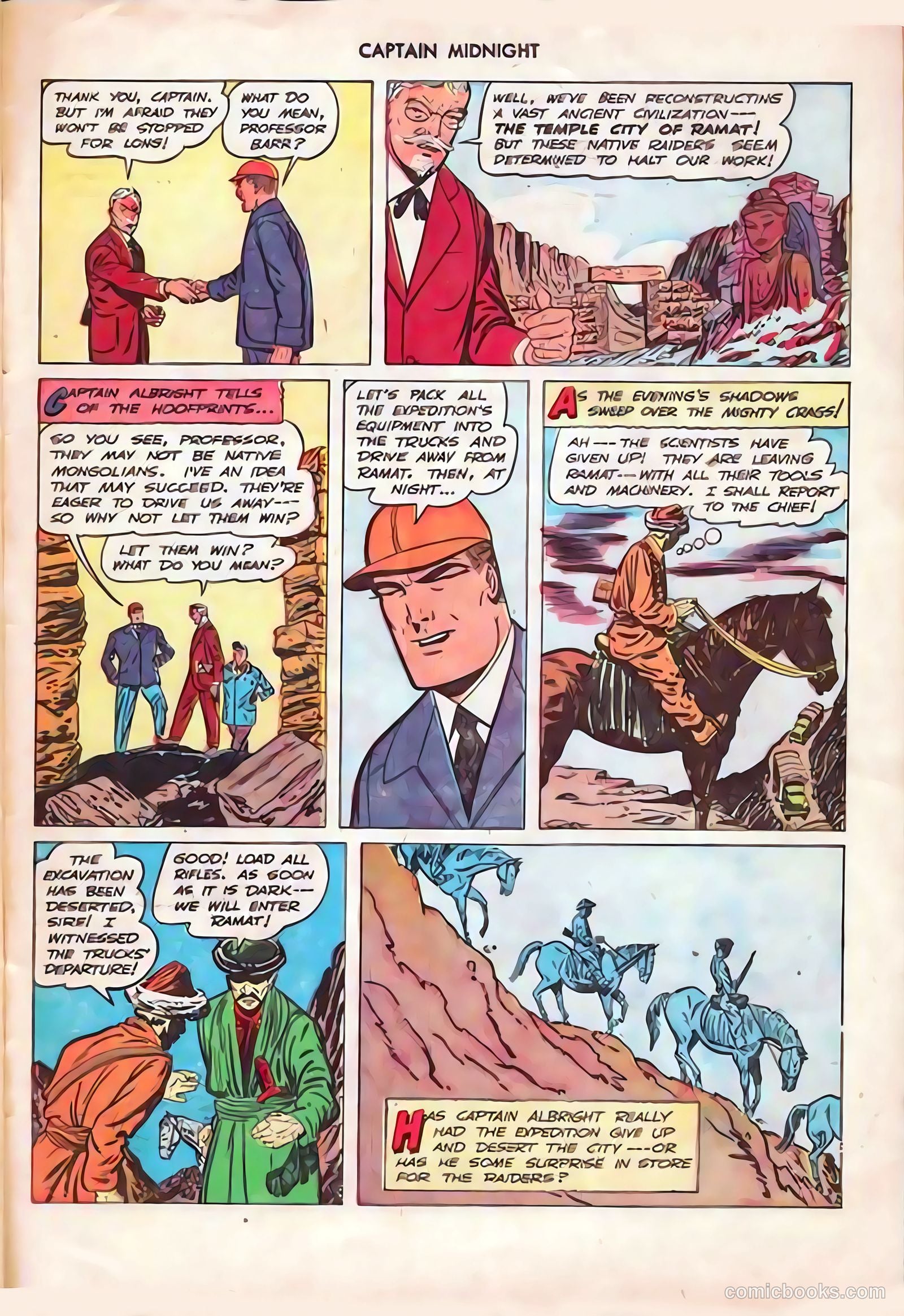 Captain Midnight #63 (1948) — page 31 of 36