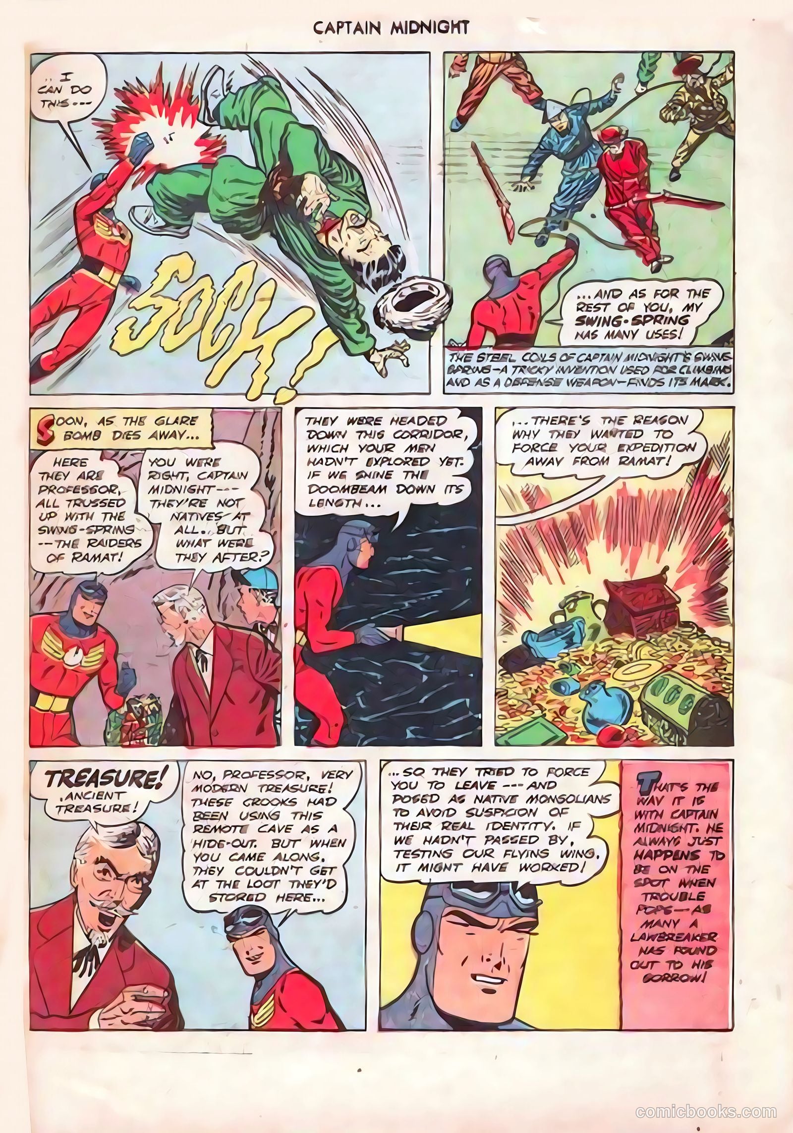 Captain Midnight #63 (1948) — page 33 of 36