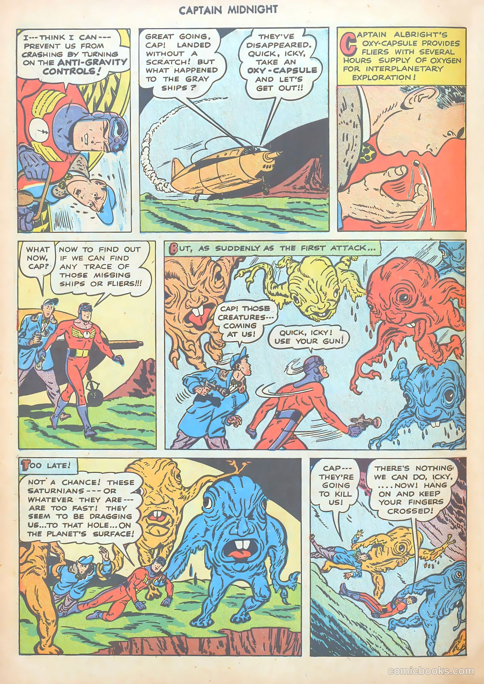 Captain Midnight #64 (1948) — page 6 of 36
