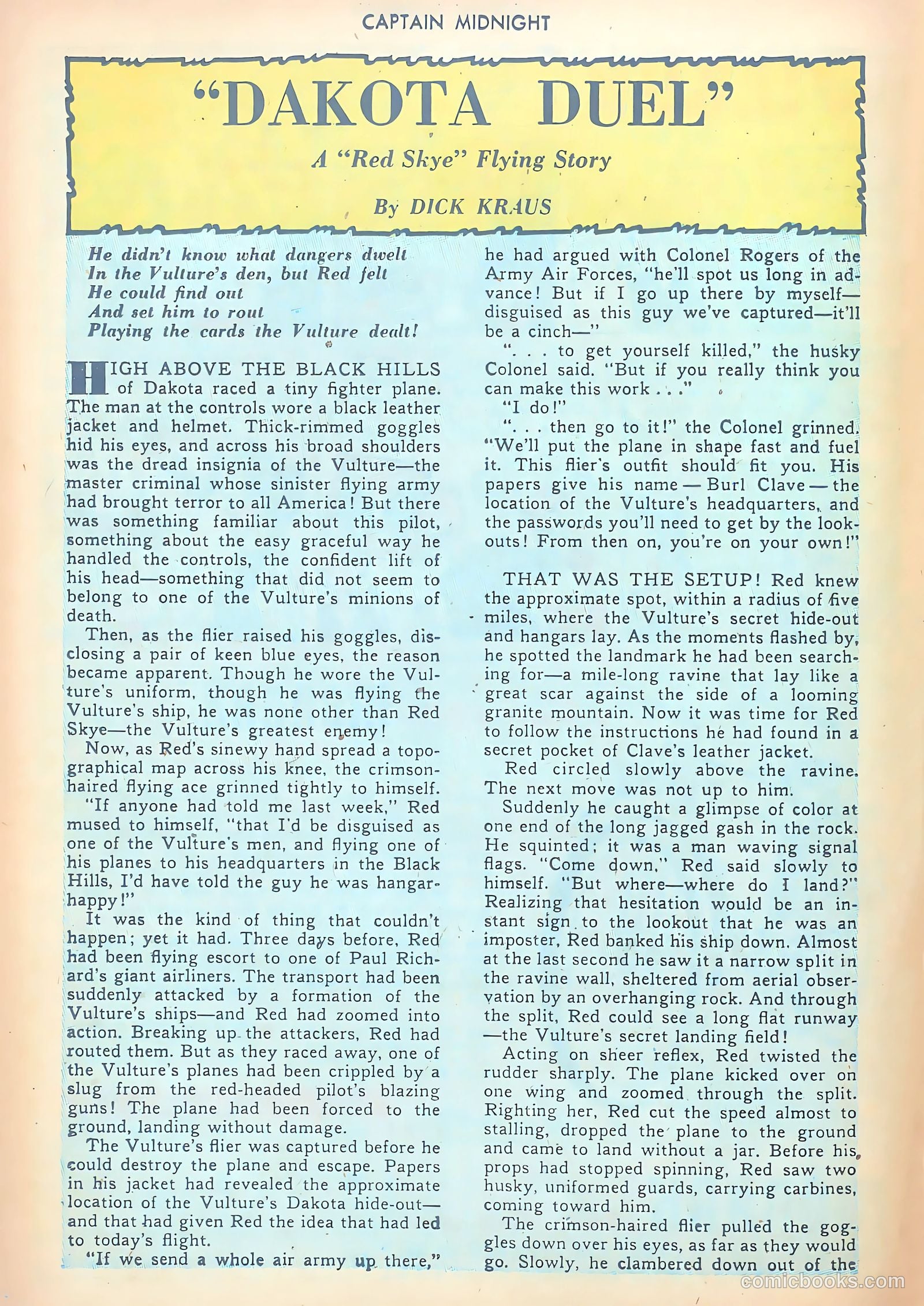 Captain Midnight #64 (1948) — page 16 of 36