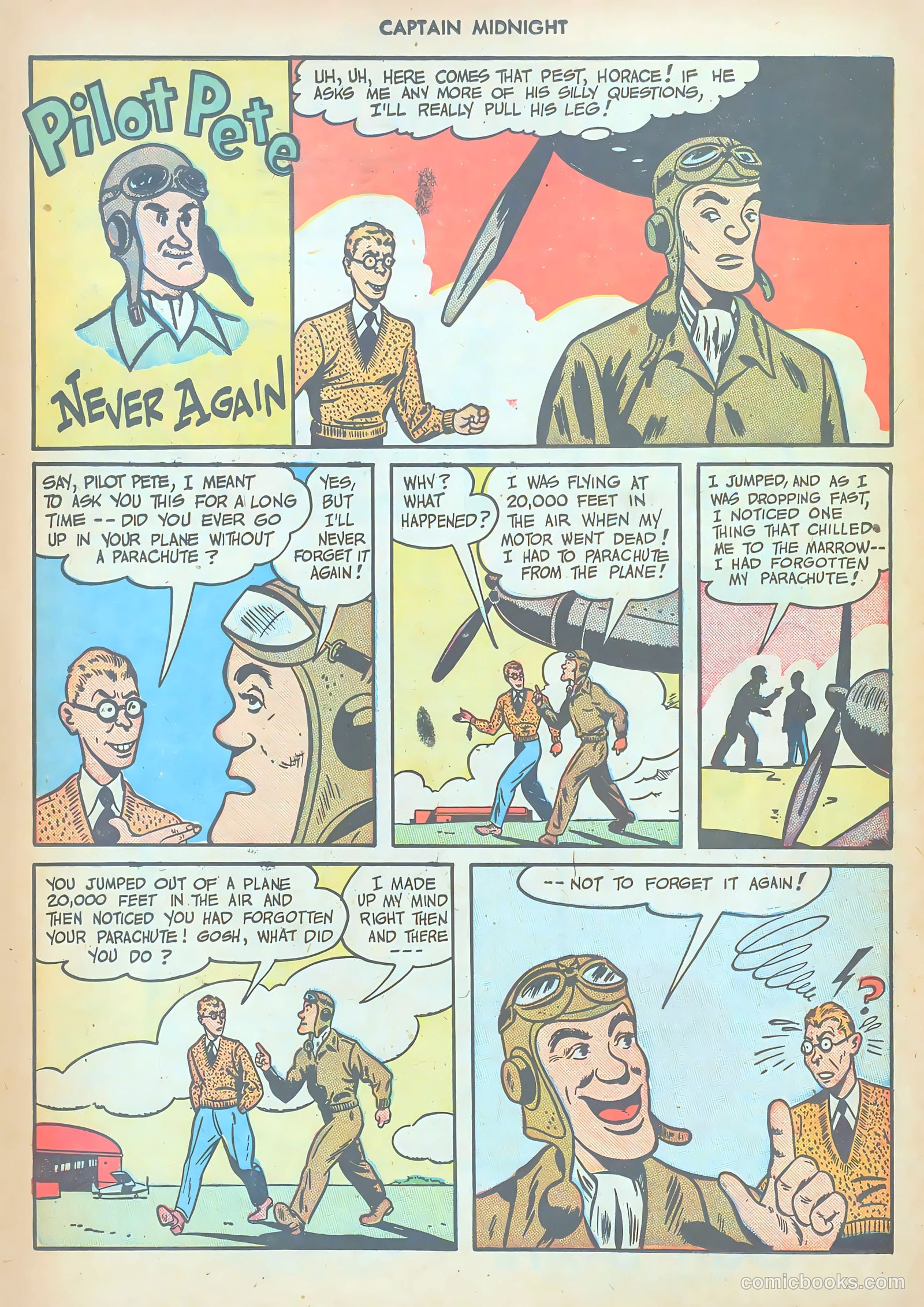 Captain Midnight #64 (1948) — page 22 of 36