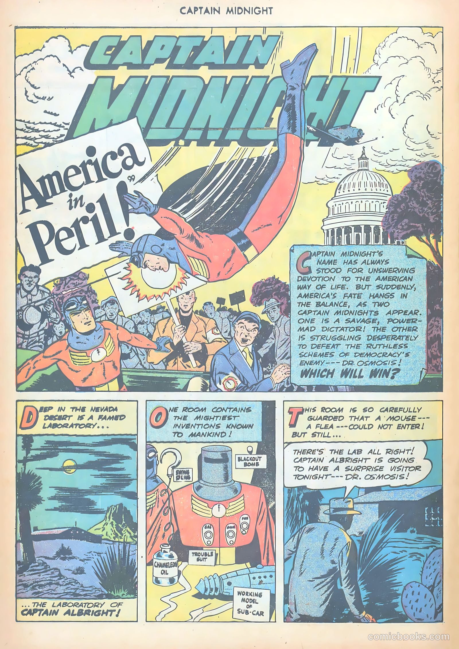 Captain Midnight #64 (1948) — page 24 of 36