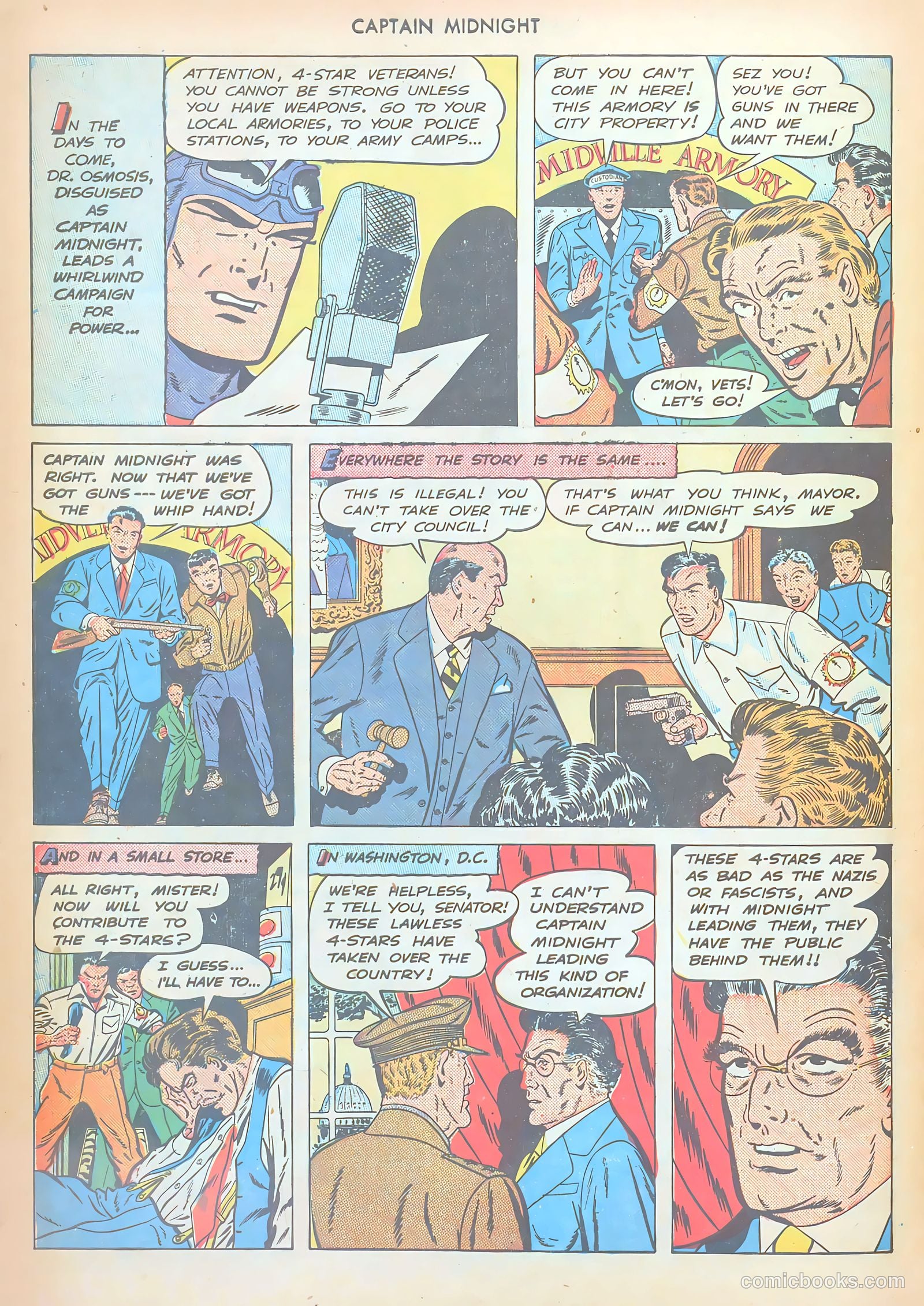 Captain Midnight #64 (1948) — page 28 of 36