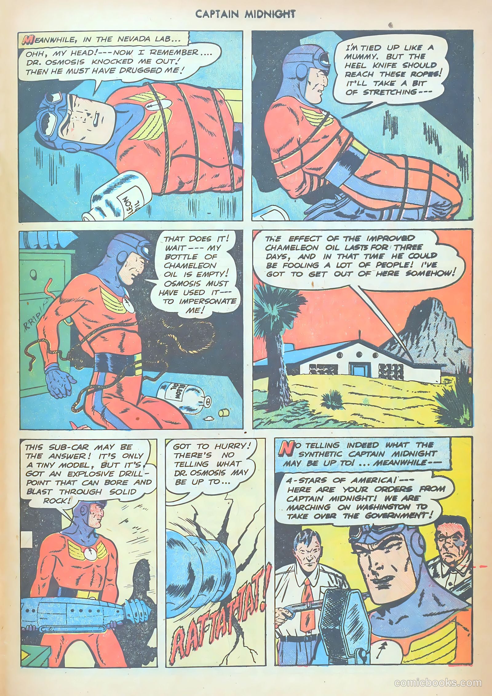 Captain Midnight #64 (1948) — page 29 of 36