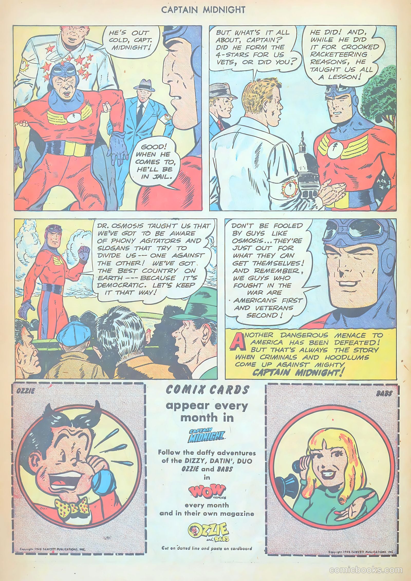 Captain Midnight #64 (1948) — page 32 of 36