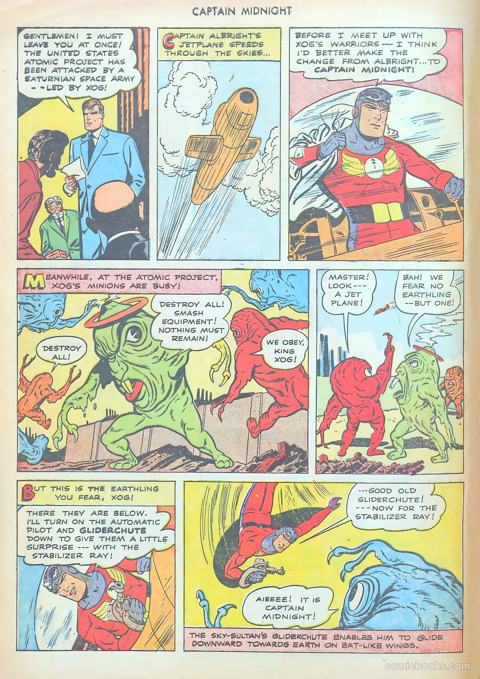 Captain Midnight #65 (1948) — page 4 of 36