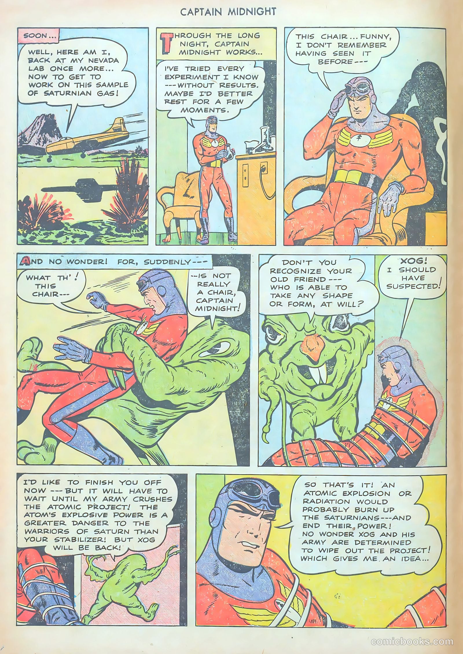 Captain Midnight #65 (1948) — page 6 of 36