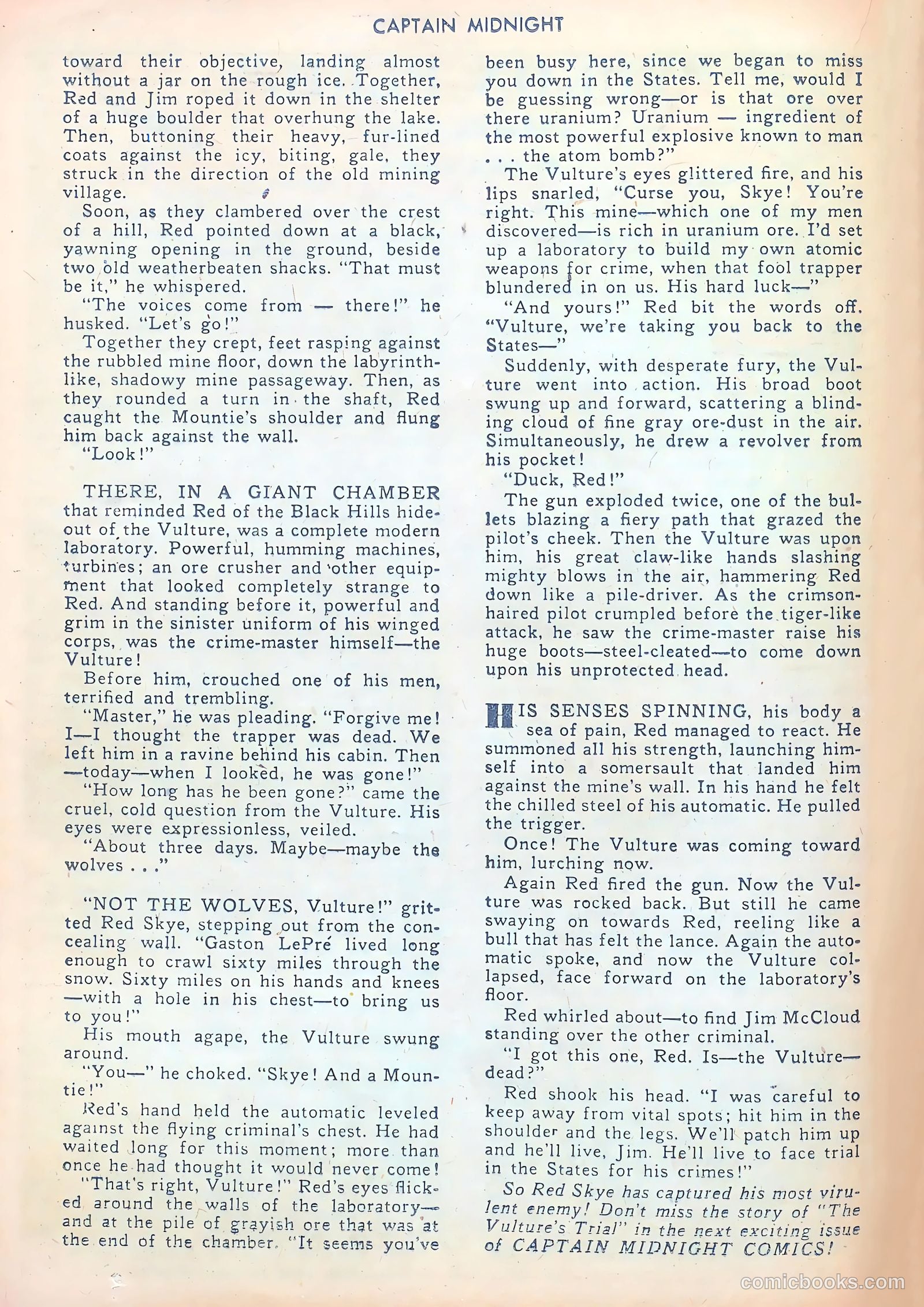 Captain Midnight #65 (1948) — page 16 of 36