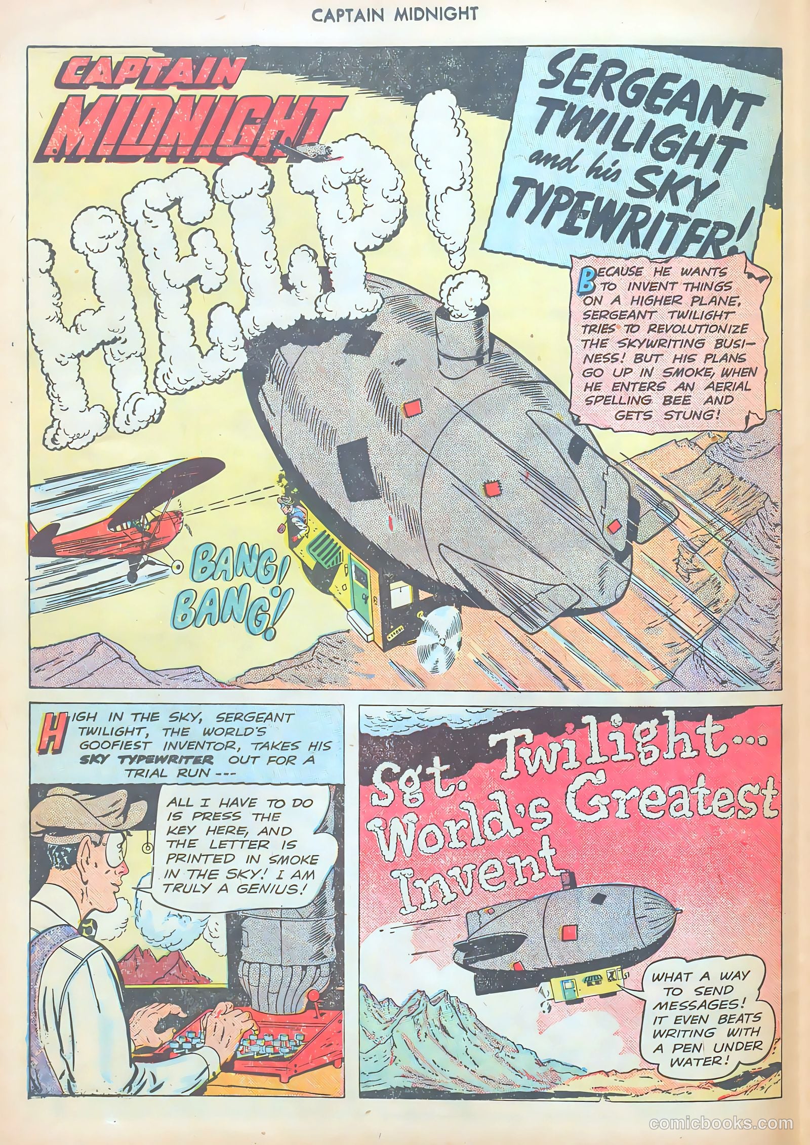 Captain Midnight #65 (1948) — page 18 of 36