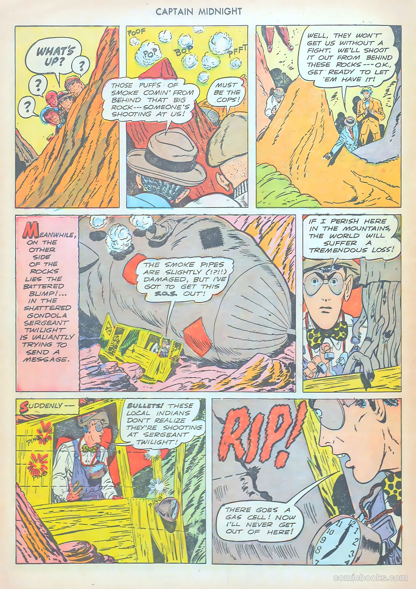Captain Midnight #65 (1948) — page 22 of 36