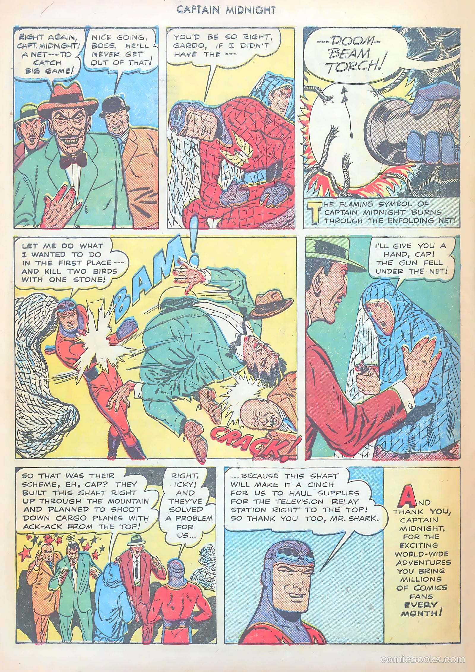 Captain Midnight #65 (1948) — page 32 of 36