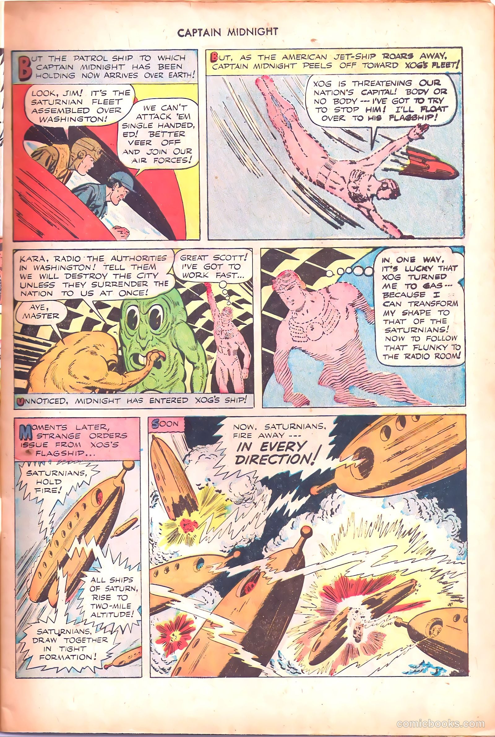 Captain Midnight #66 (1948) — page 9 of 38