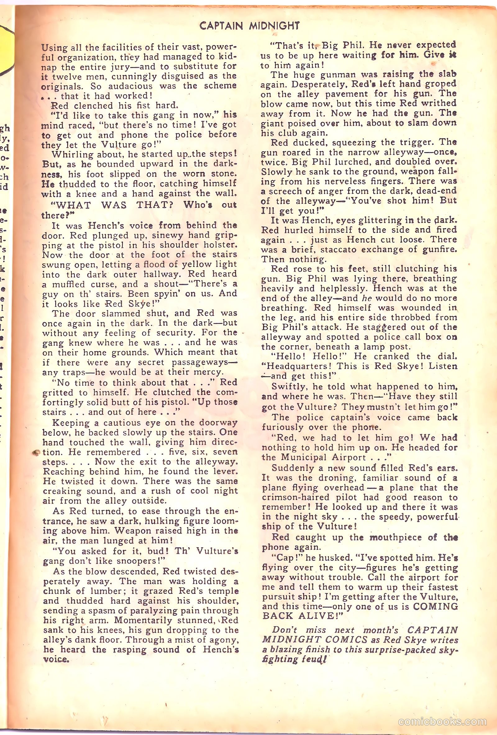 Captain Midnight #66 (1948) — page 19 of 38