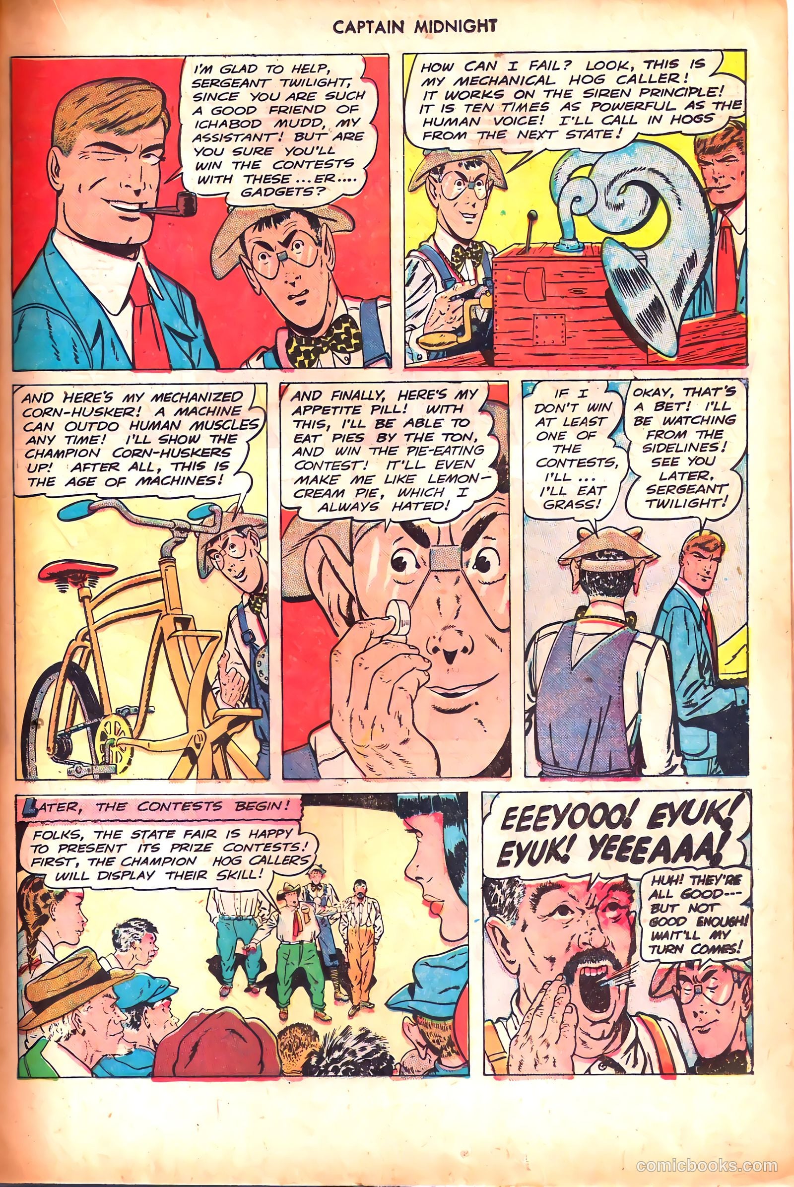 Captain Midnight #66 (1948) — page 21 of 38