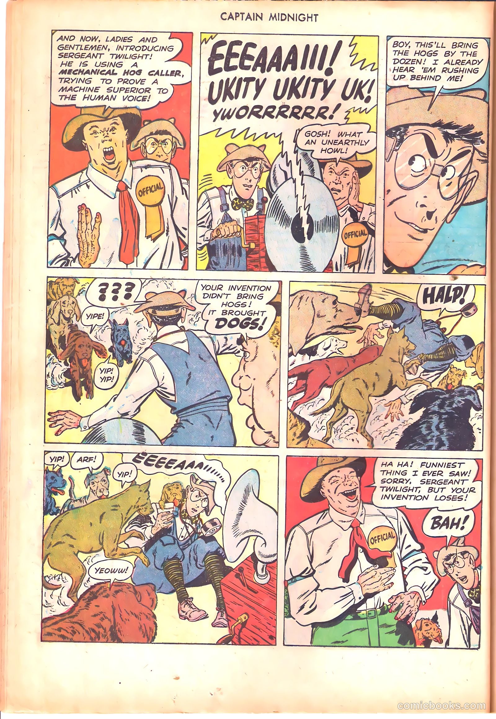 Captain Midnight #66 (1948) — page 22 of 38