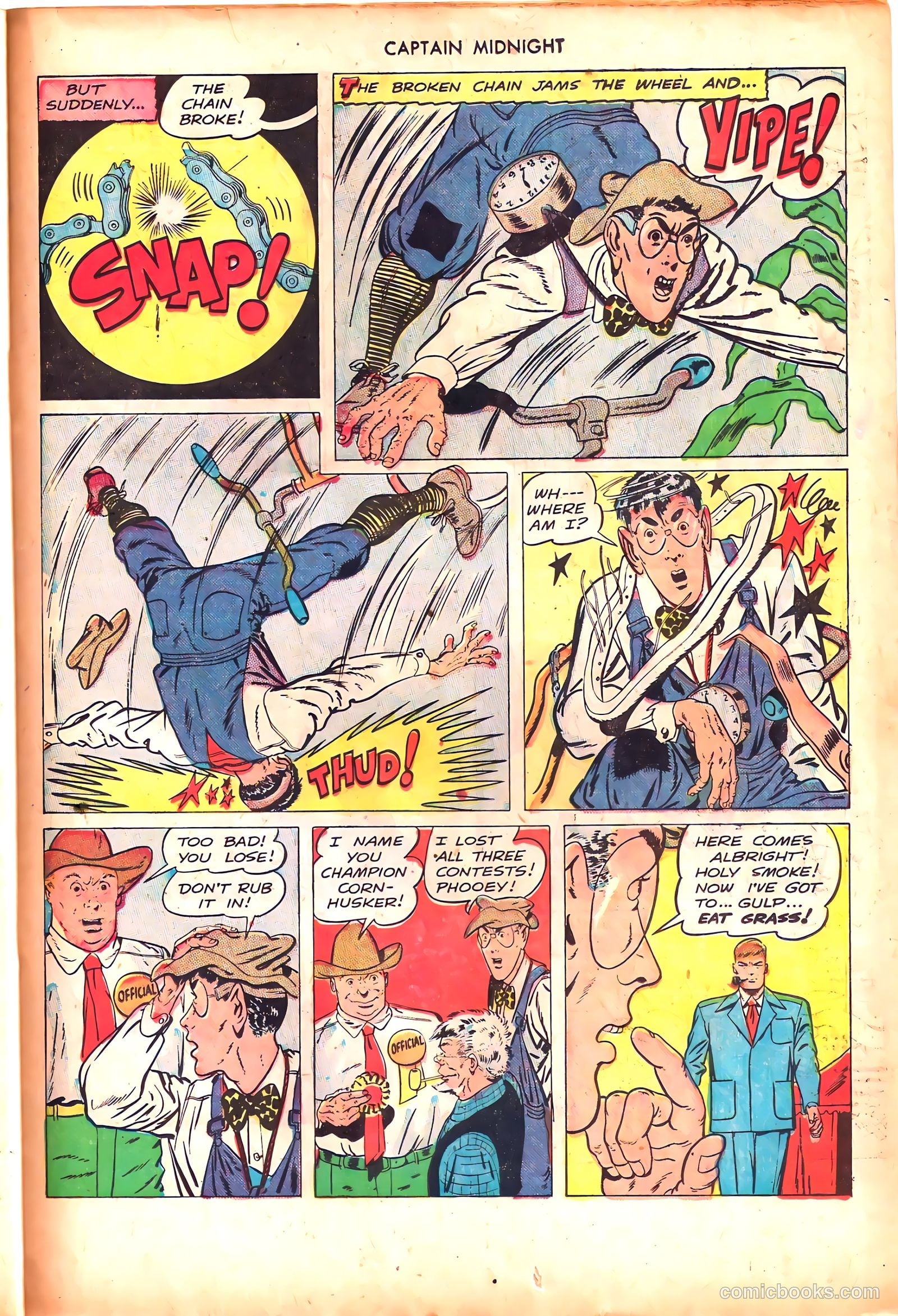 Captain Midnight #66 (1948) — page 25 of 38