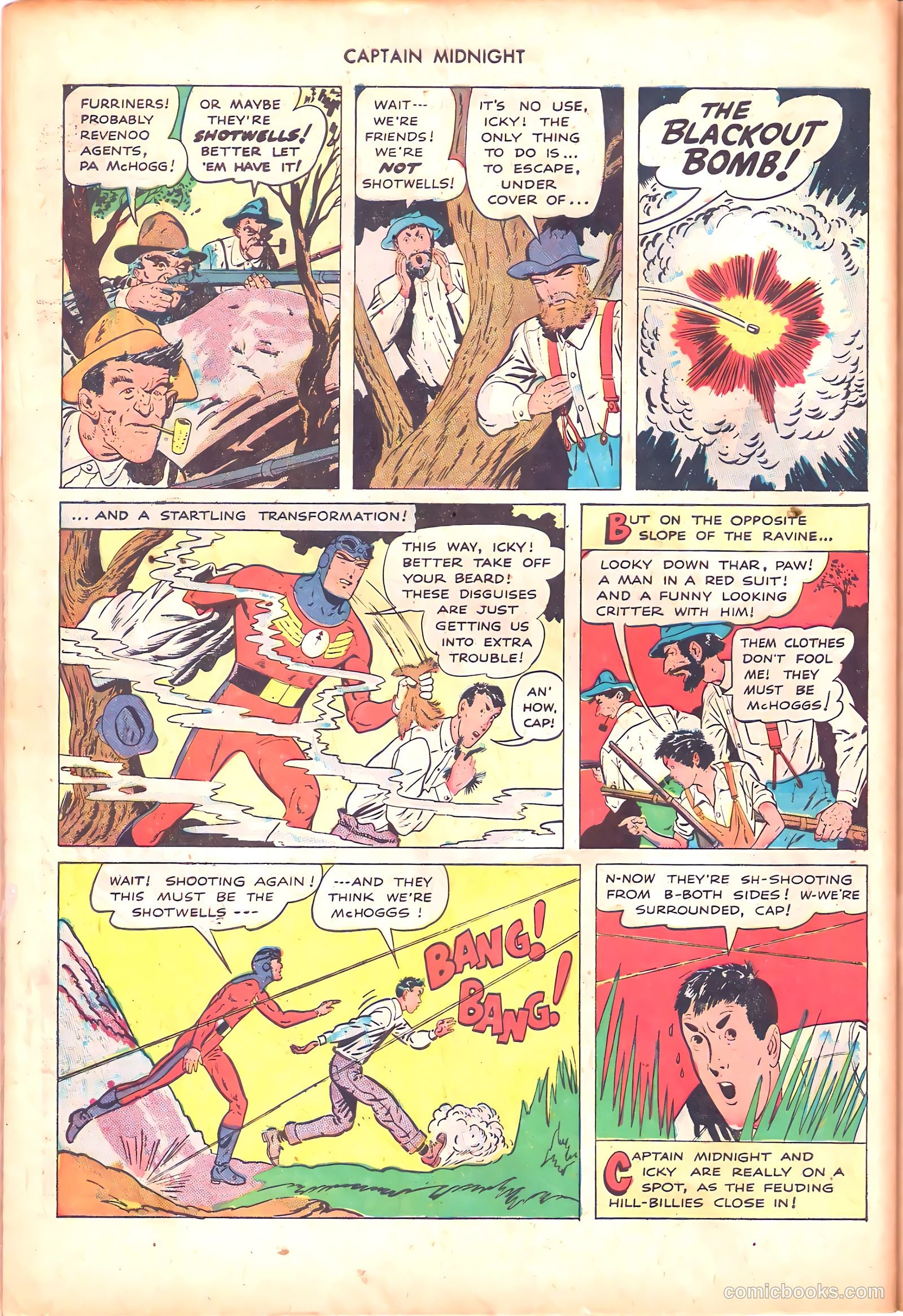 Captain Midnight #66 (1948) — page 32 of 38