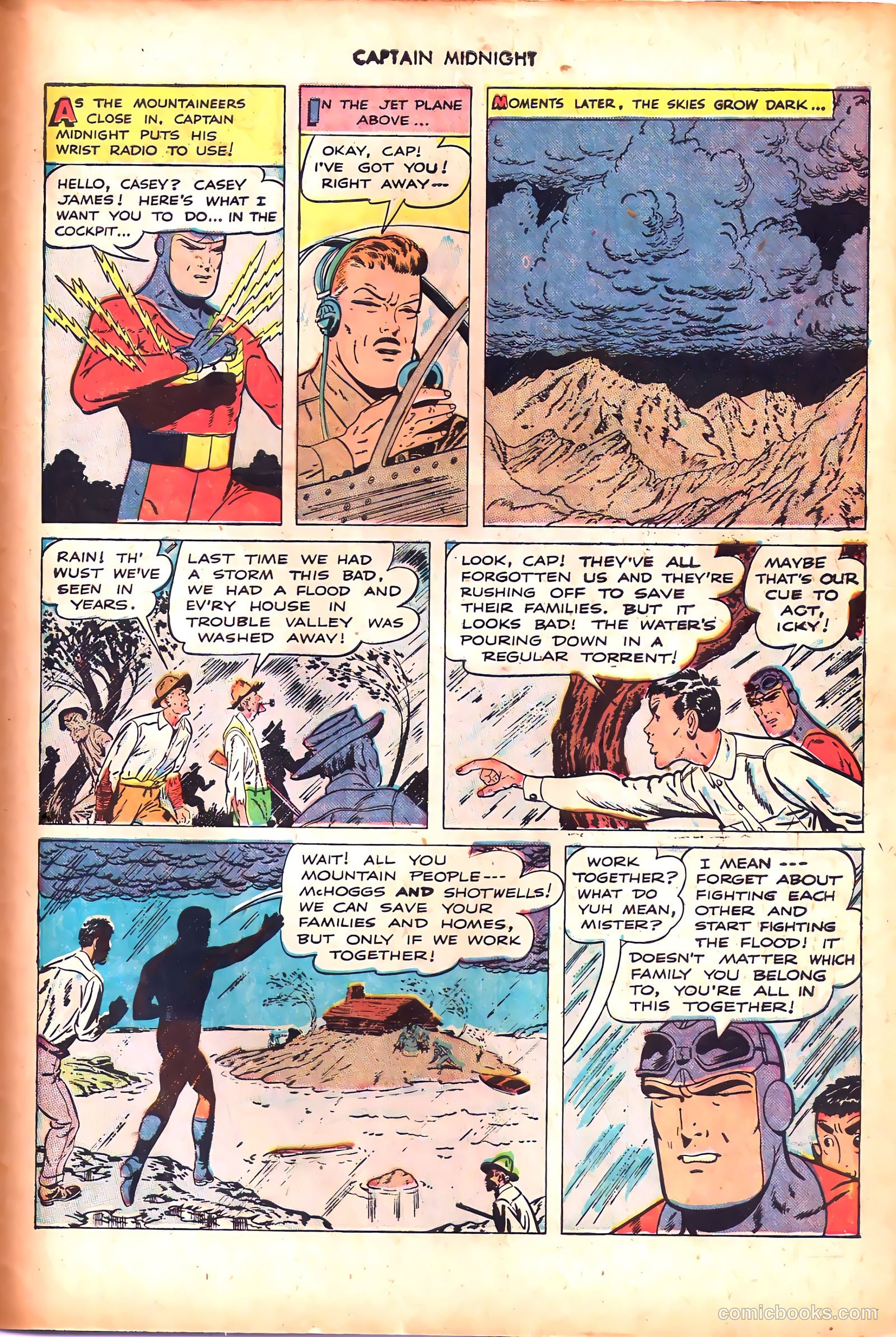 Captain Midnight #66 (1948) — page 33 of 38