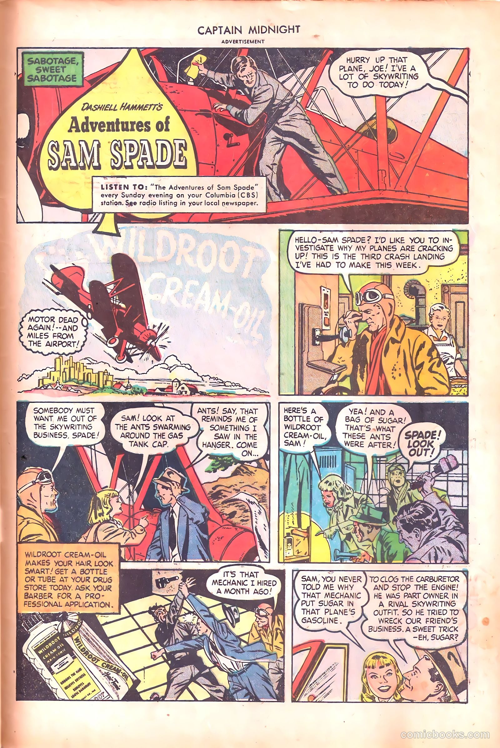 Captain Midnight #66 (1948) — page 35 of 38