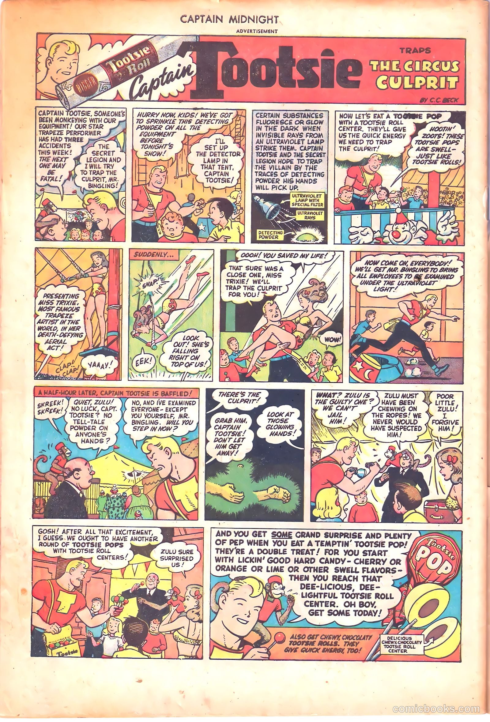 Captain Midnight #66 (1948) — page 36 of 38