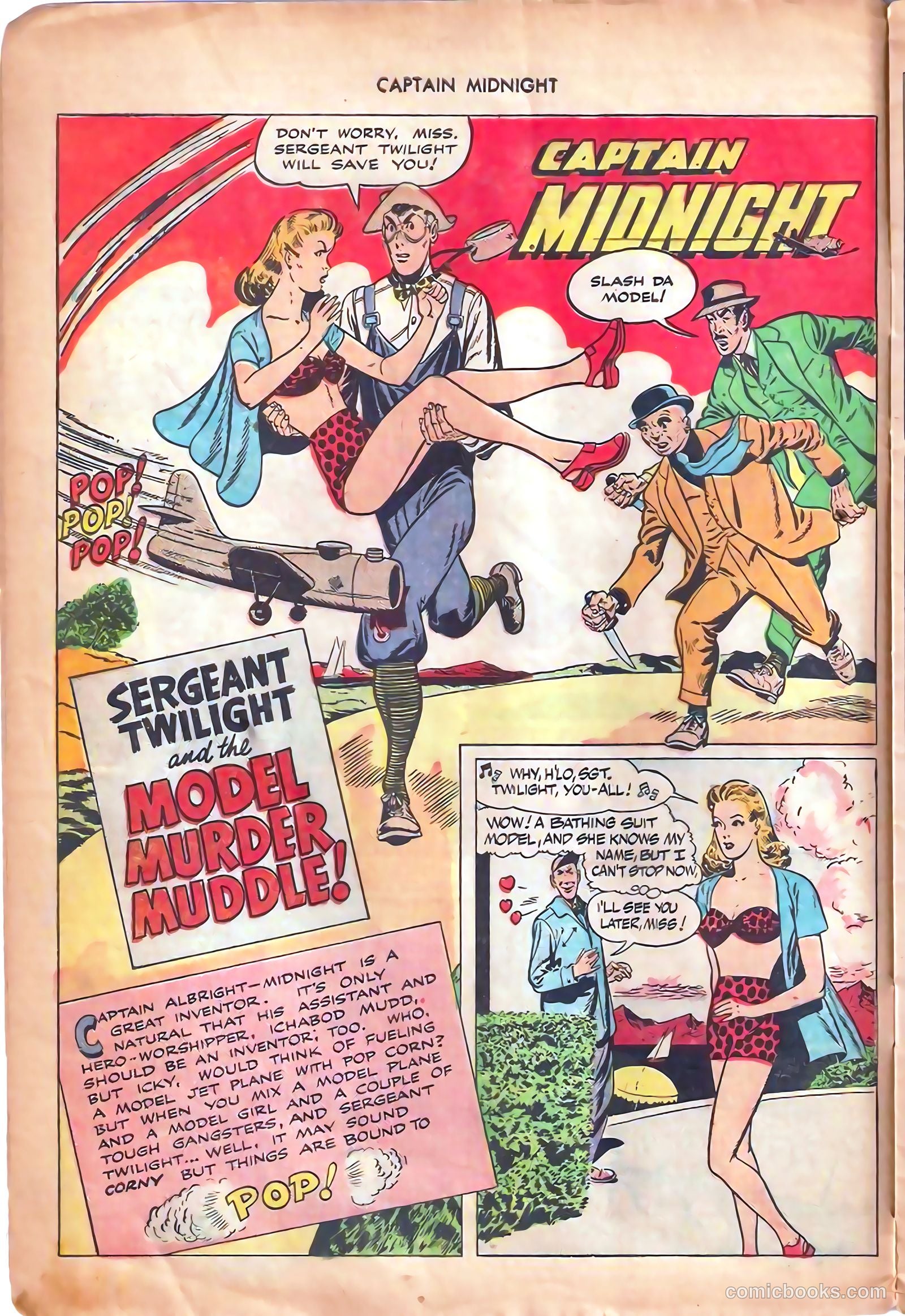 Captain Midnight #67 (1948) — page 10 of 36