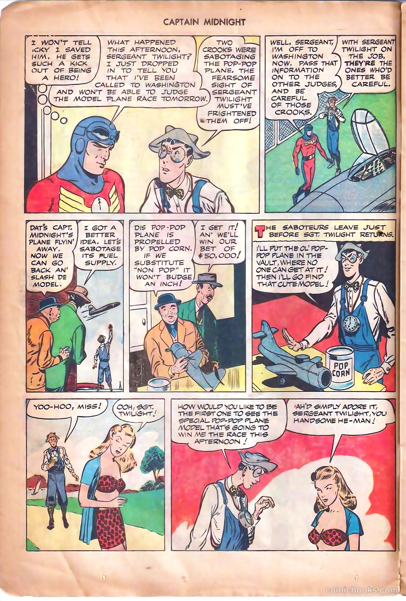 Captain Midnight #67 (1948) — page 12 of 36