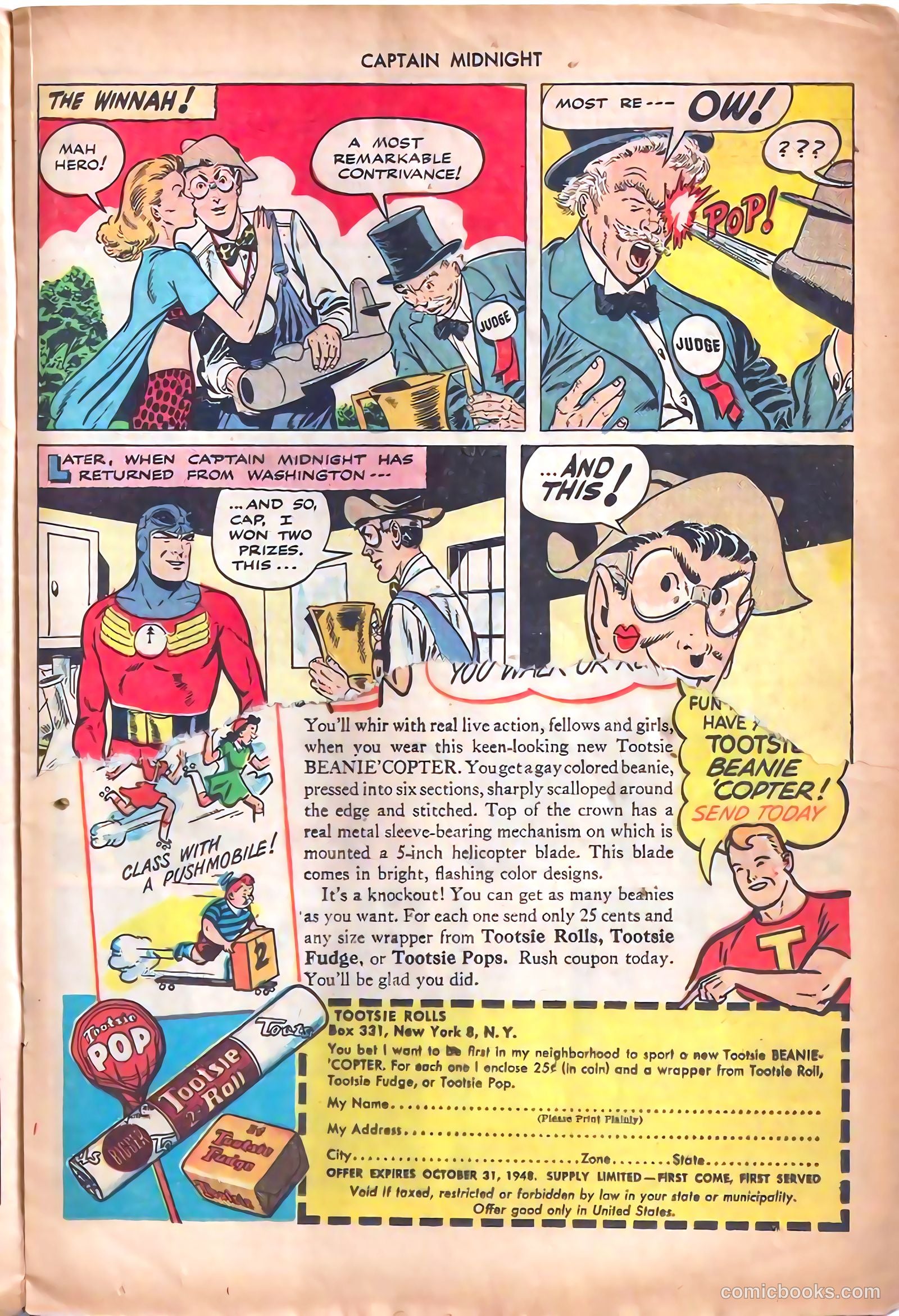 Captain Midnight #67 (1948) — page 15 of 36