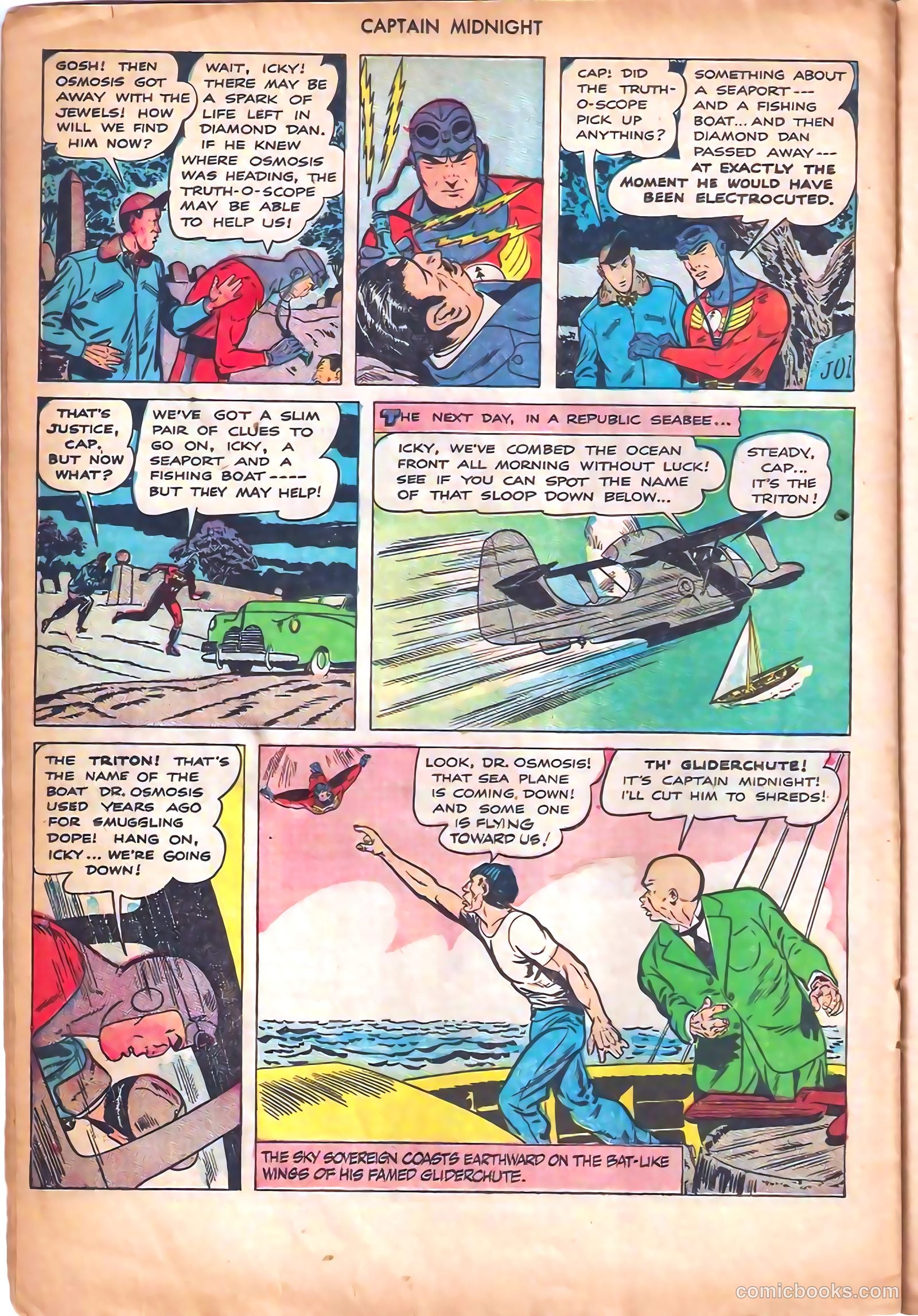 Captain Midnight #67 (1948) — page 22 of 36