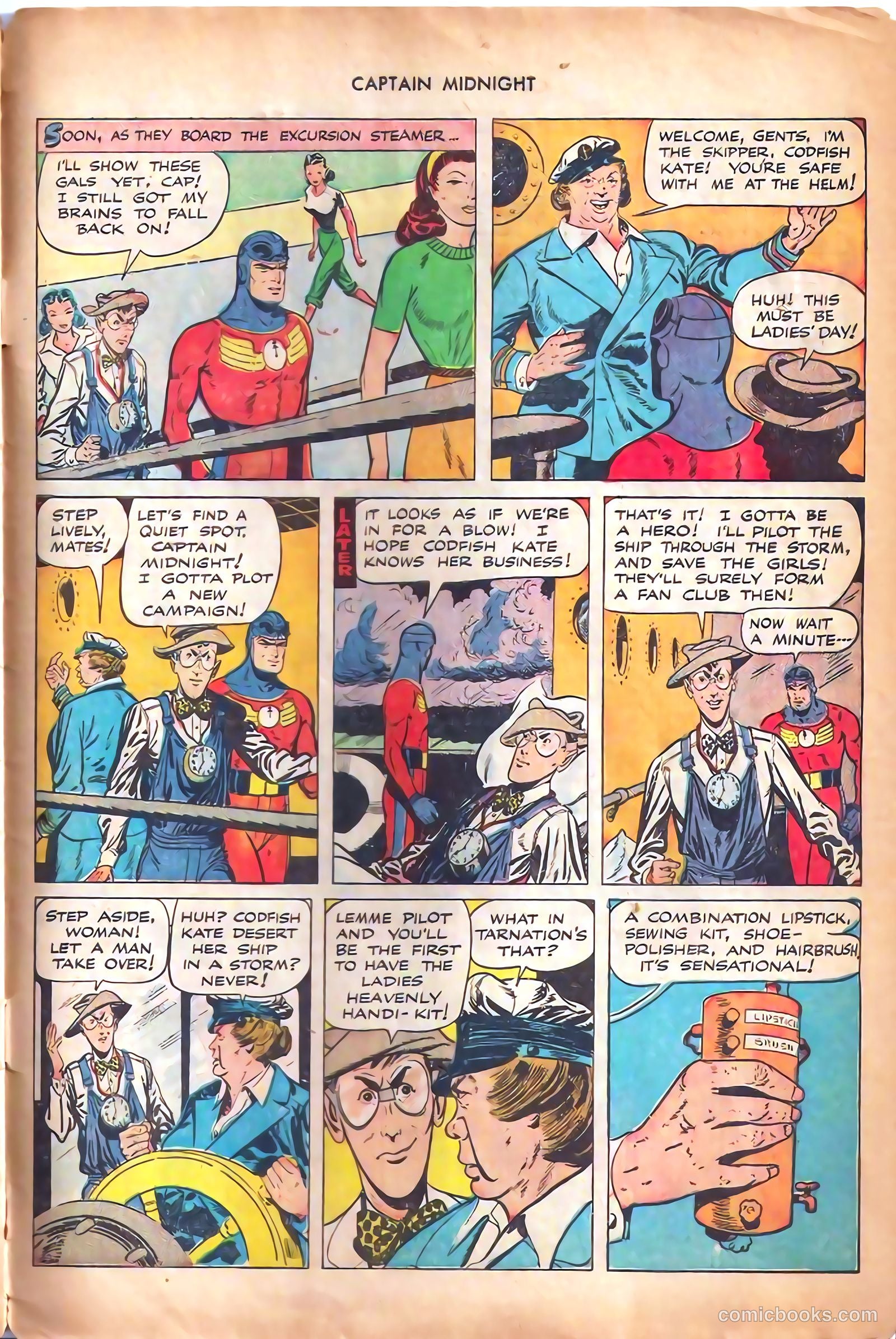 Captain Midnight #67 (1948) — page 31 of 36