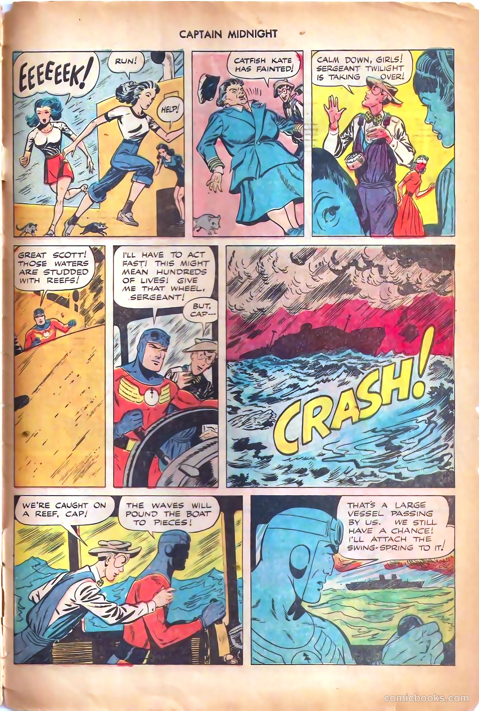 Captain Midnight #67 (1948) — page 33 of 36