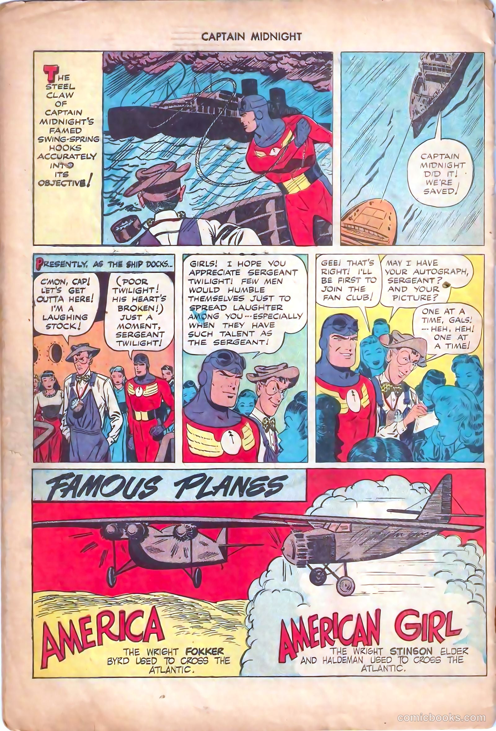 Captain Midnight #67 (1948) — page 34 of 36