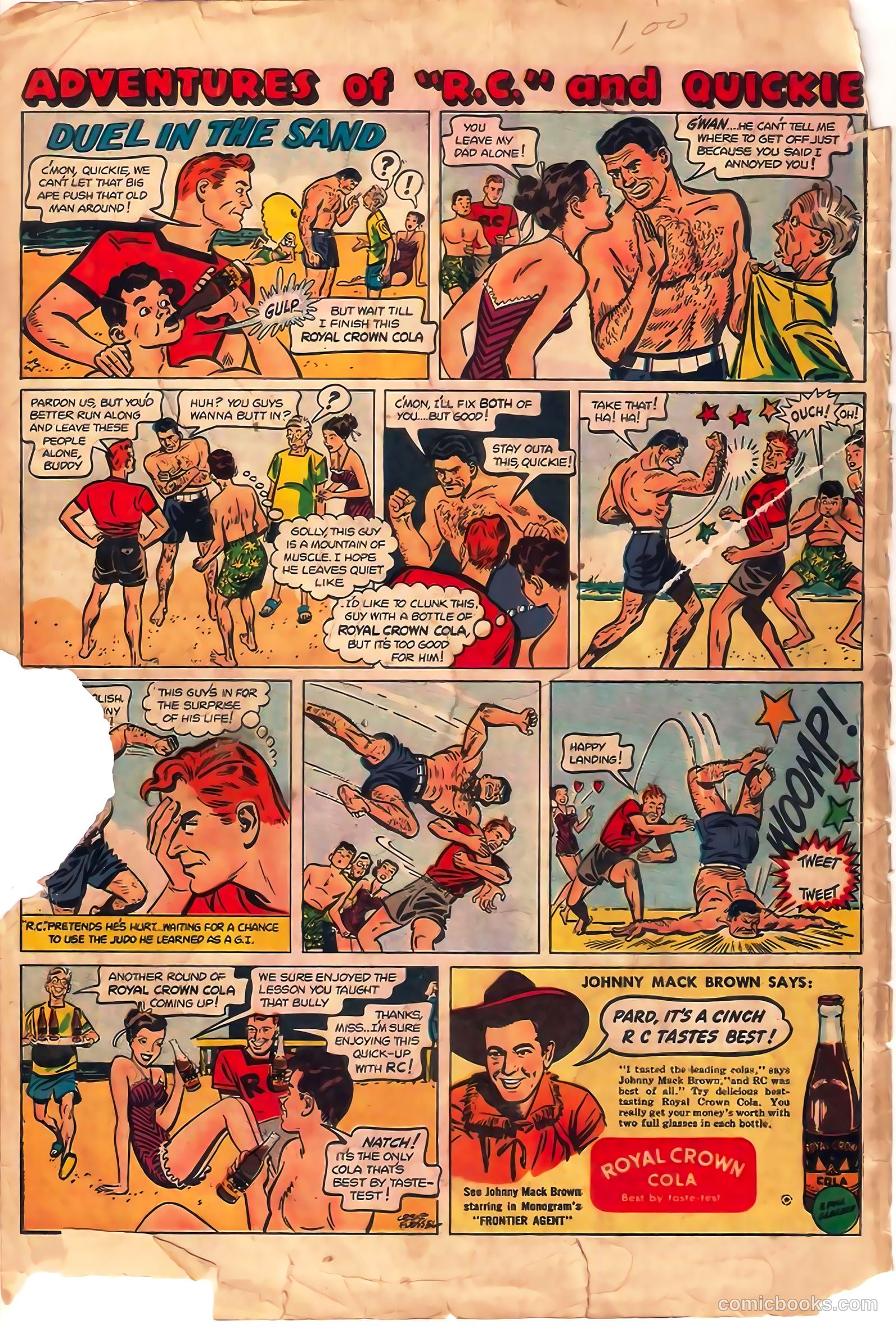 Captain Midnight #67 (1948) — page 36 of 36