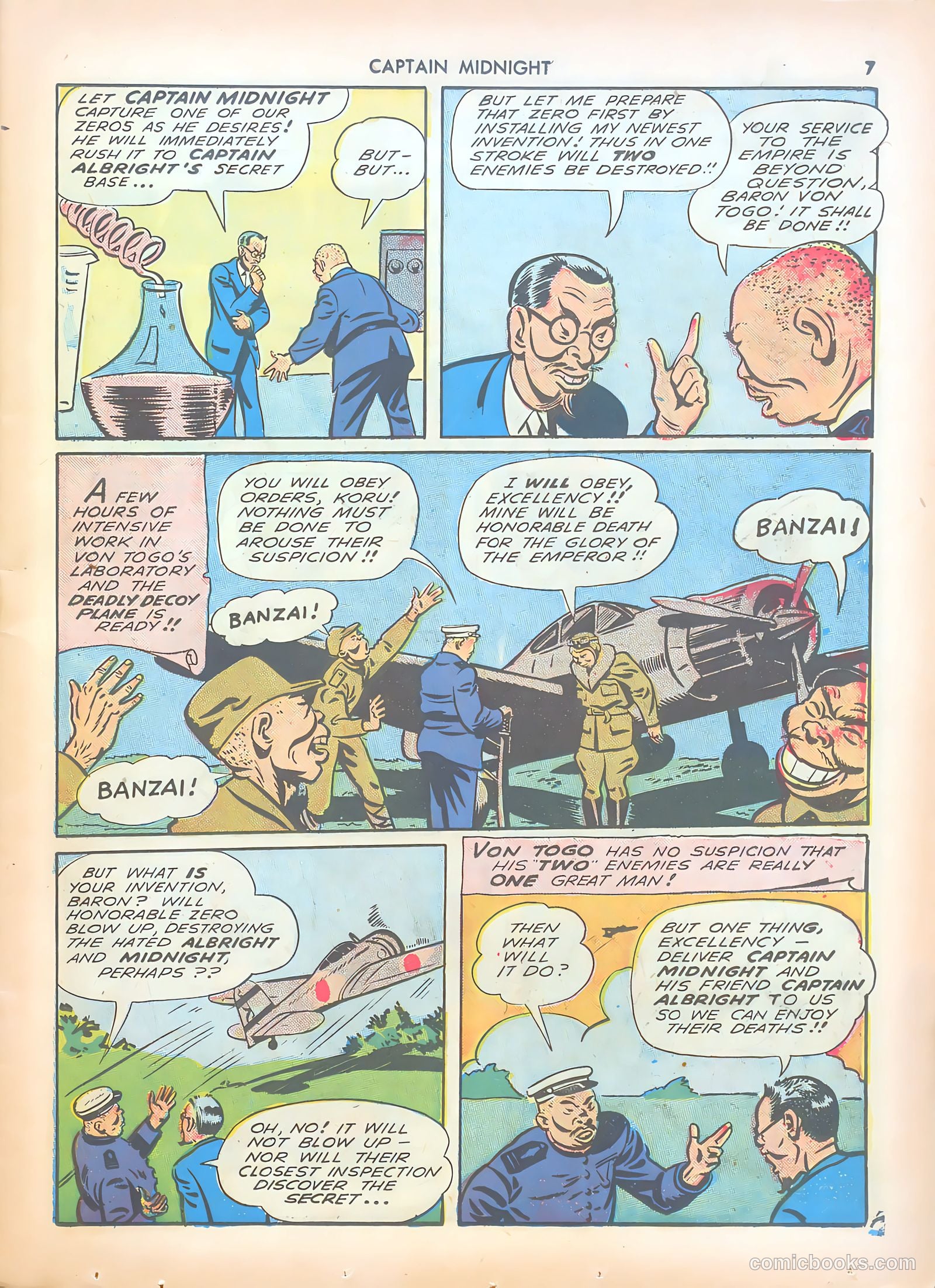 Captain Midnight #7 (1943) — page 7 of 68