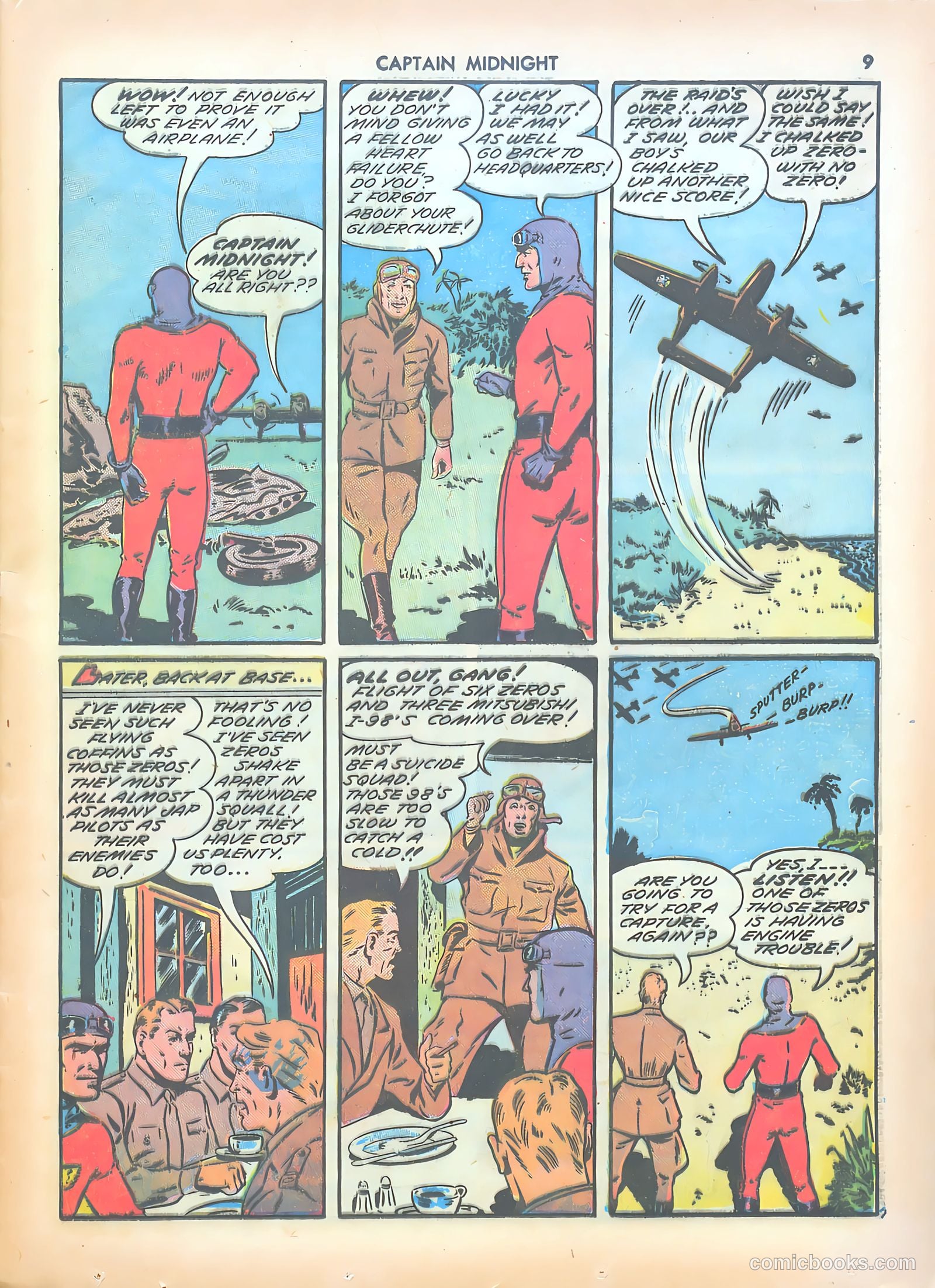 Captain Midnight #7 (1943) — page 9 of 68