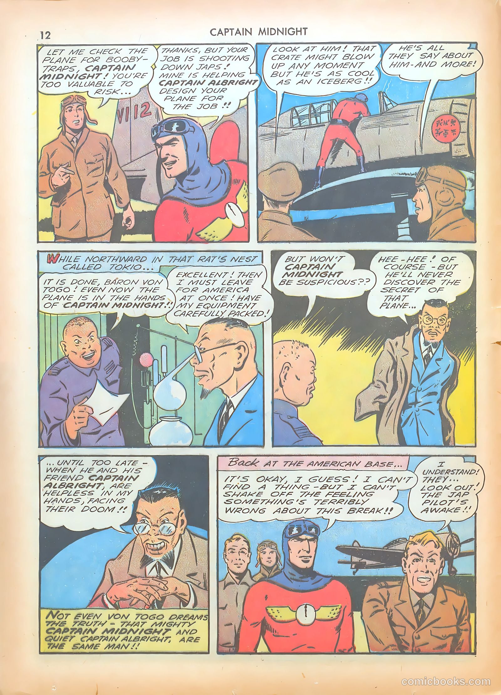 Captain Midnight #7 (1943) — page 12 of 68