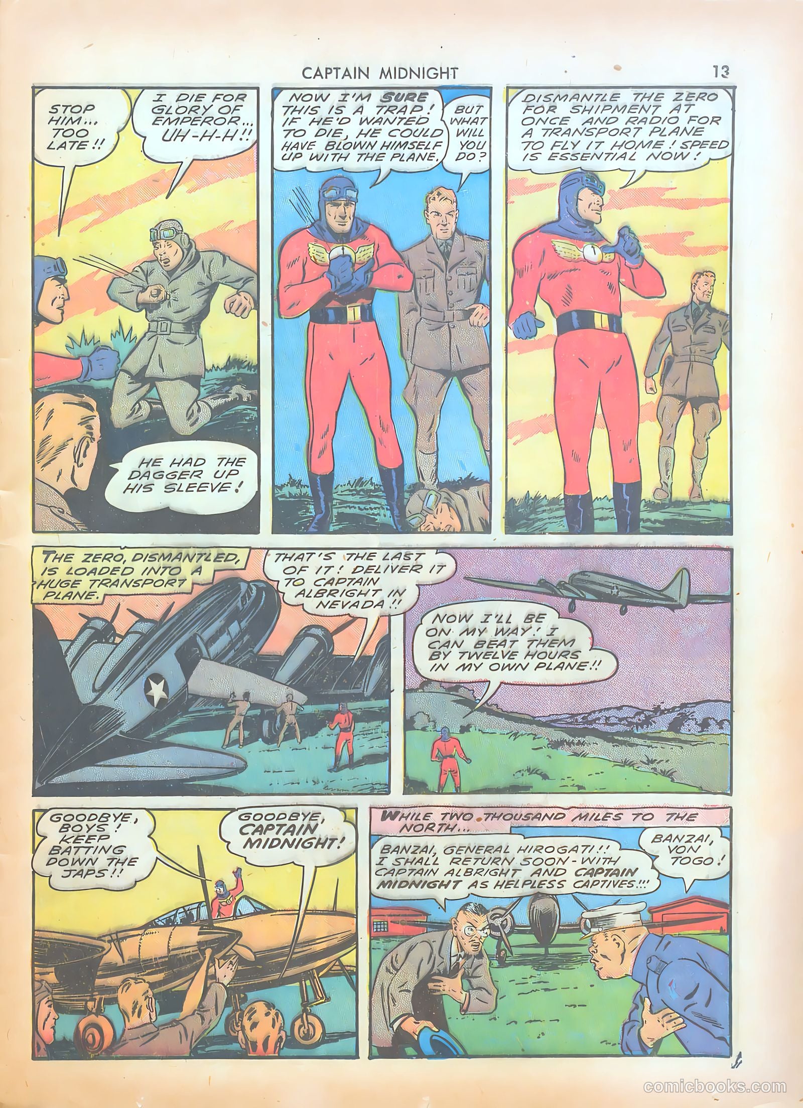 Captain Midnight #7 (1943) — page 13 of 68