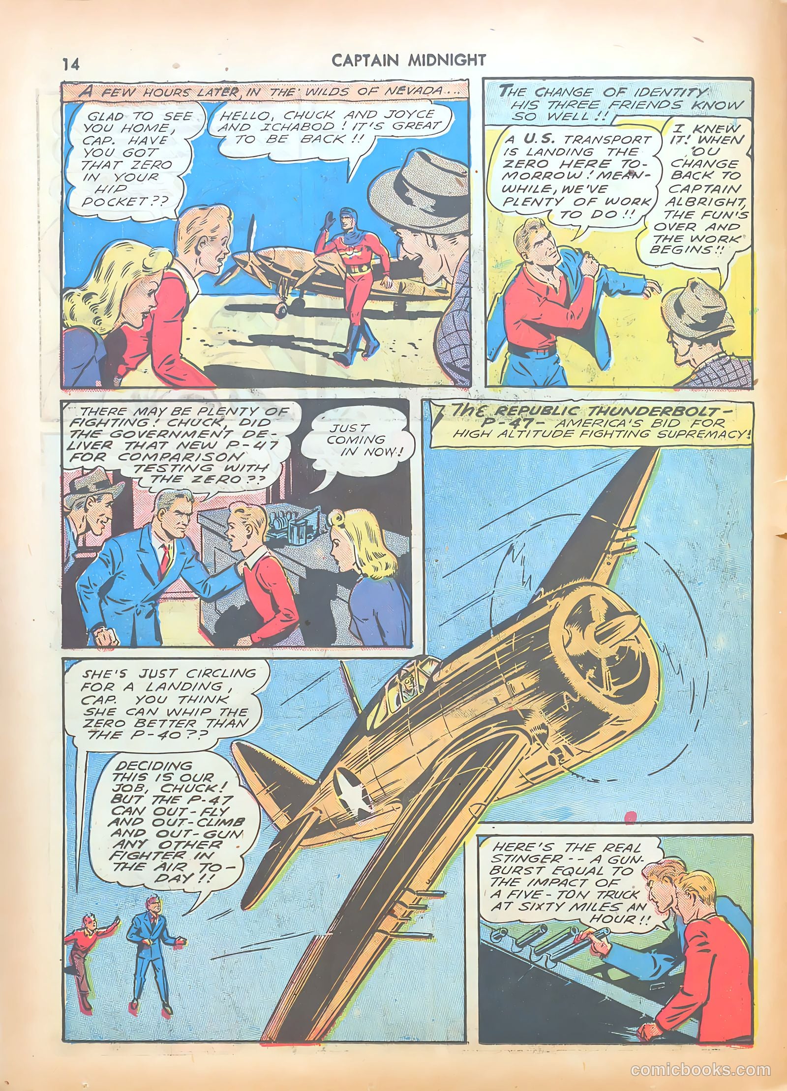 Captain Midnight #7 (1943) — page 14 of 68