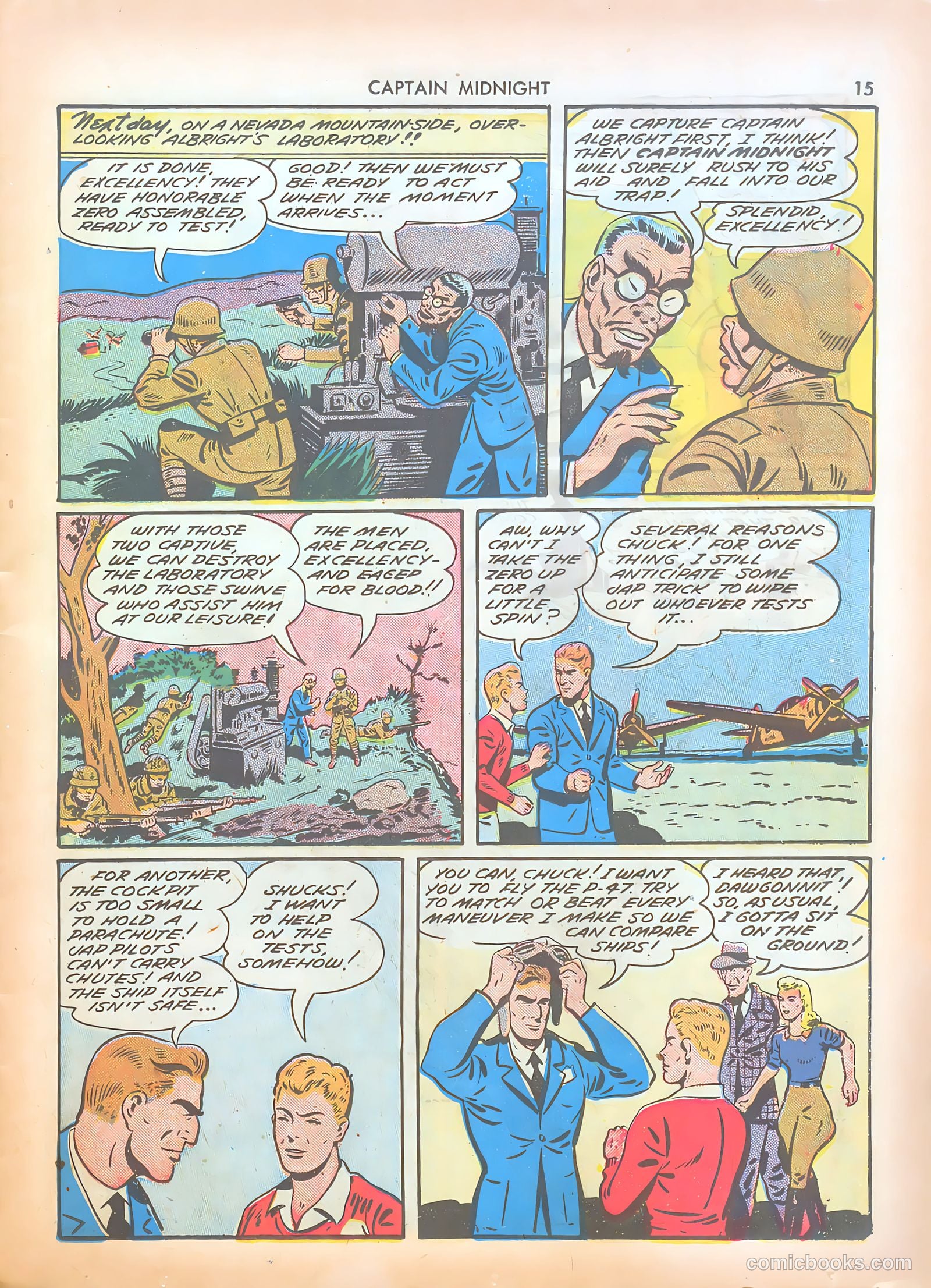 Captain Midnight #7 (1943) — page 15 of 68