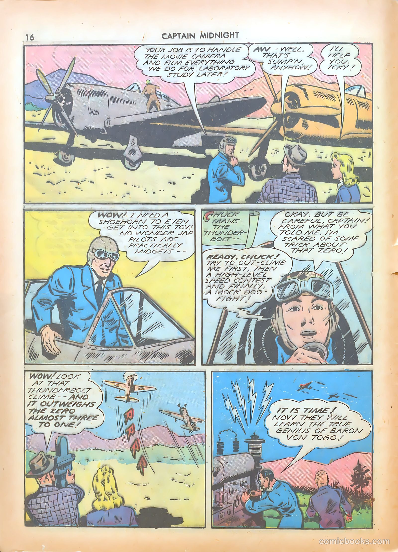 Captain Midnight #7 (1943) — page 16 of 68