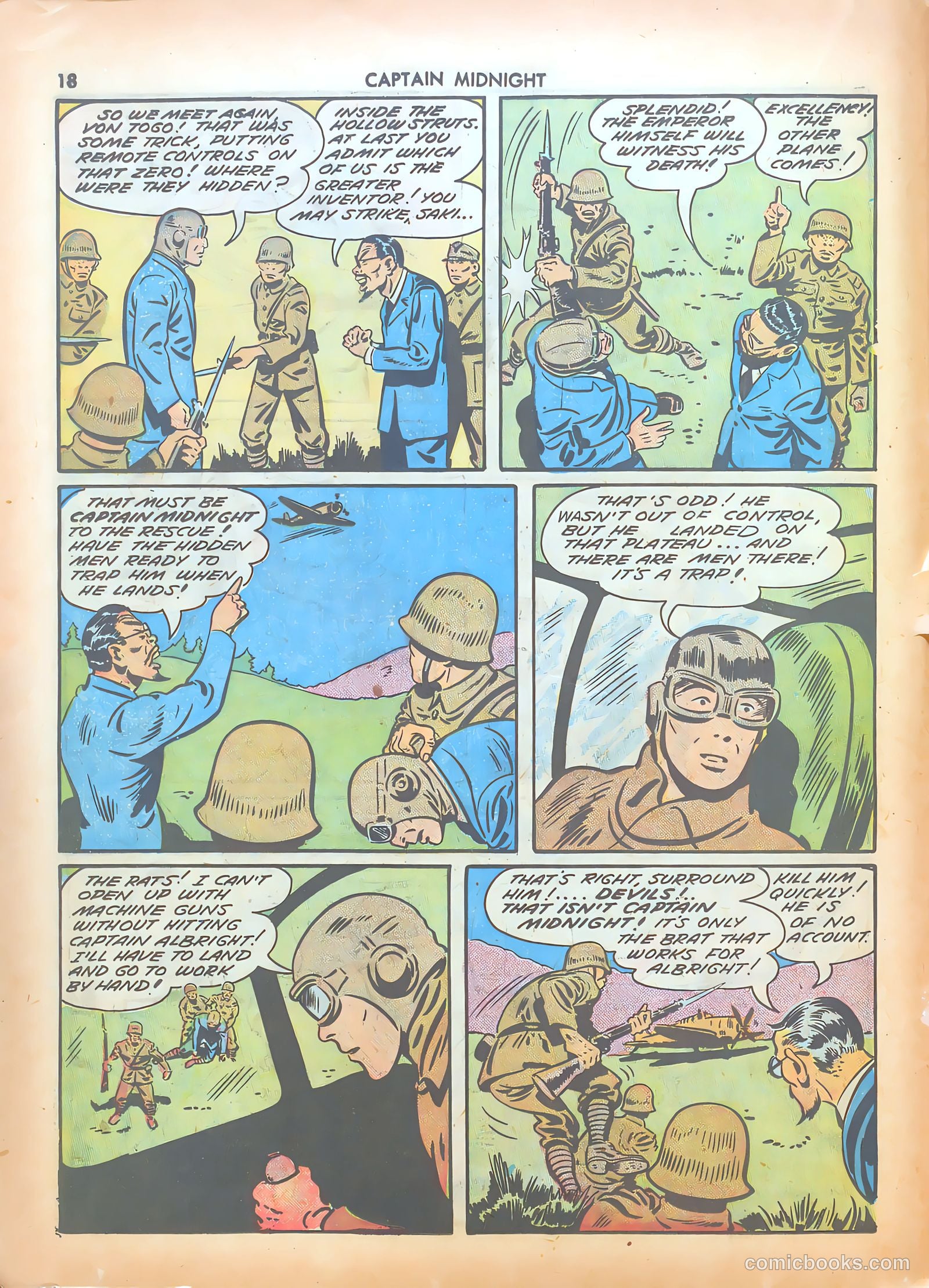 Captain Midnight #7 (1943) — page 18 of 68