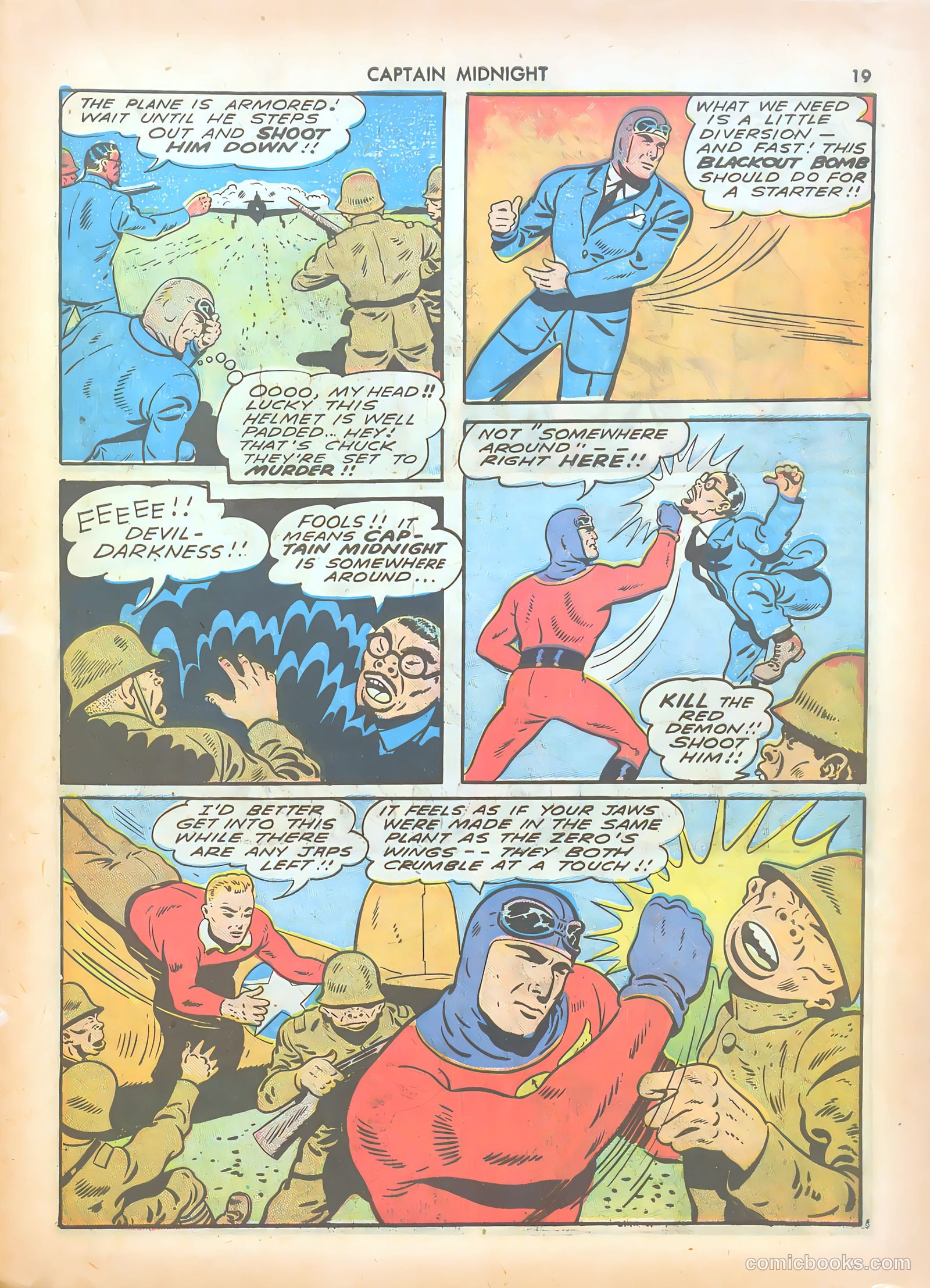 Captain Midnight #7 (1943) — page 19 of 68