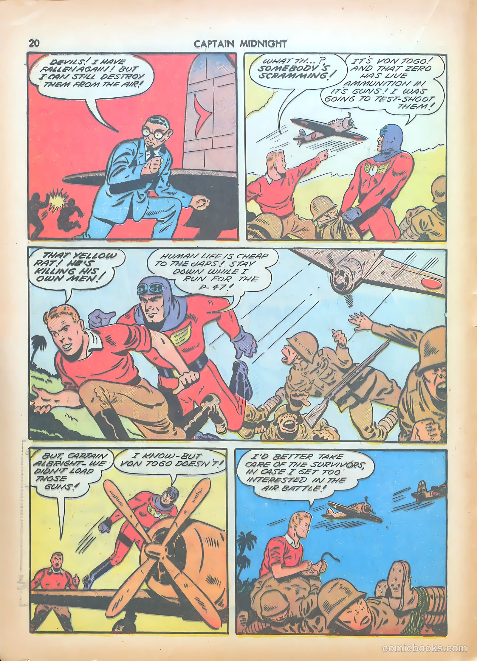 Captain Midnight #7 (1943) — page 20 of 68
